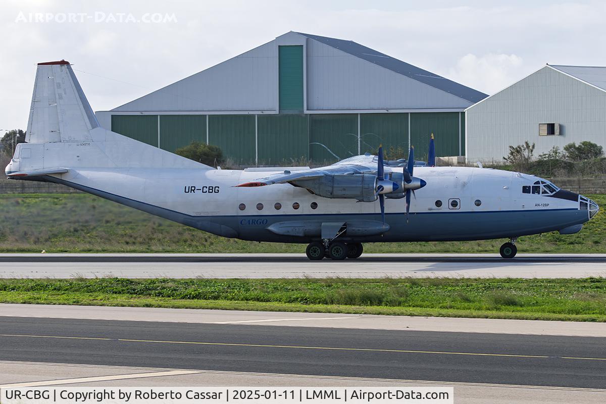 UR-CBG, 1966 Antonov An-12BK C/N 6343705, Runway 31