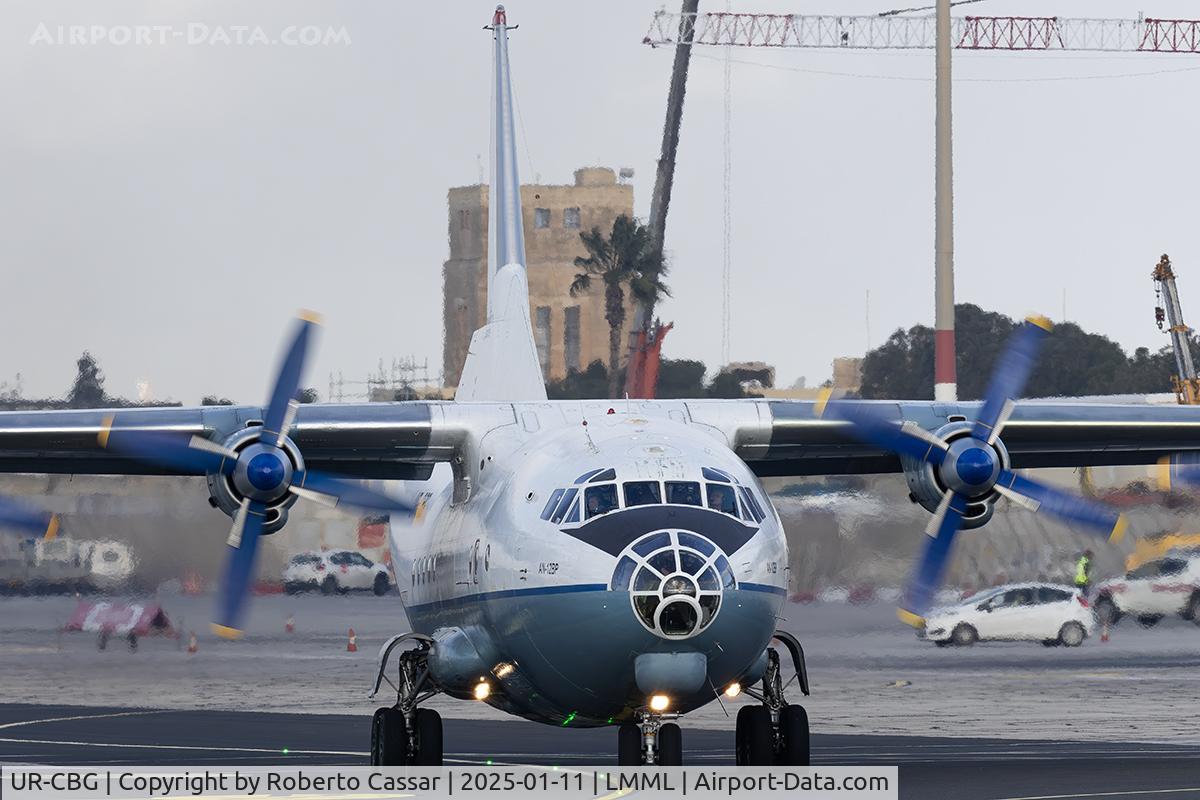 UR-CBG, 1966 Antonov An-12BK C/N 6343705, Park 9