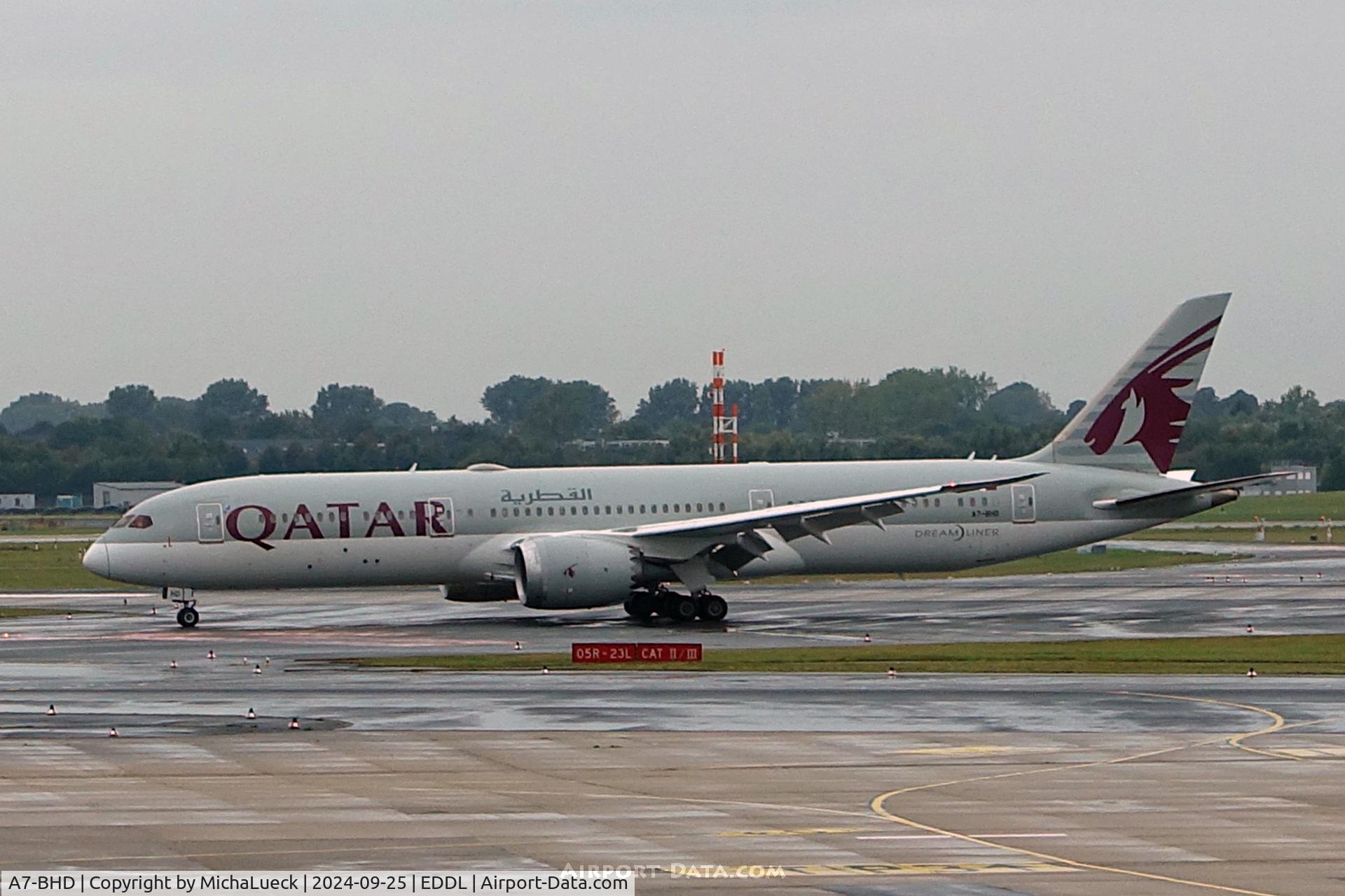 A7-BHD, 2019 Boeing 787-9 Dreamliner Dreamliner C/N 64216, At Düsseldorf