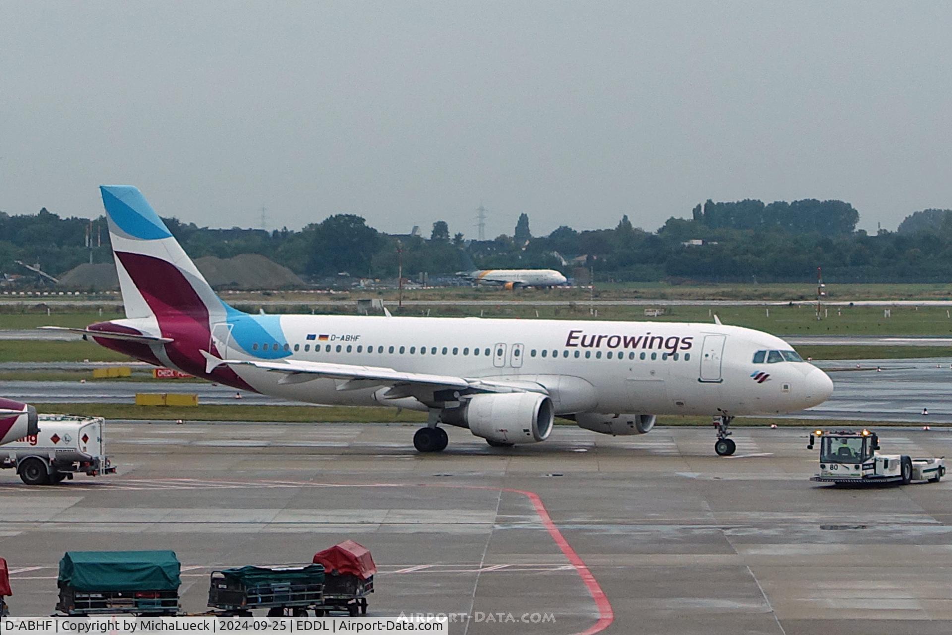 D-ABHF, 2006 Airbus A320-214 C/N 2749, At Düsseldorf