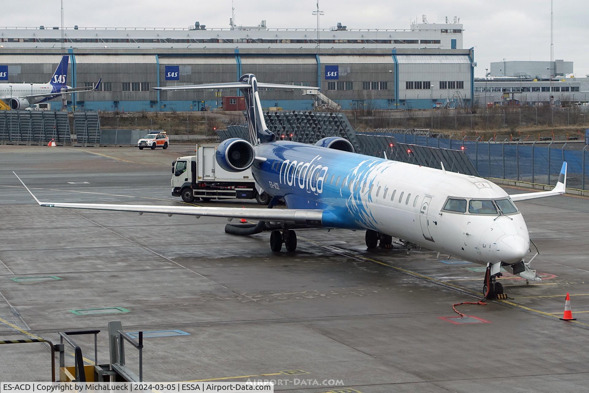ES-ACD, 2011 Bombardier CRJ-900LR (CL-600-2D24) C/N 15276, At Arlanda