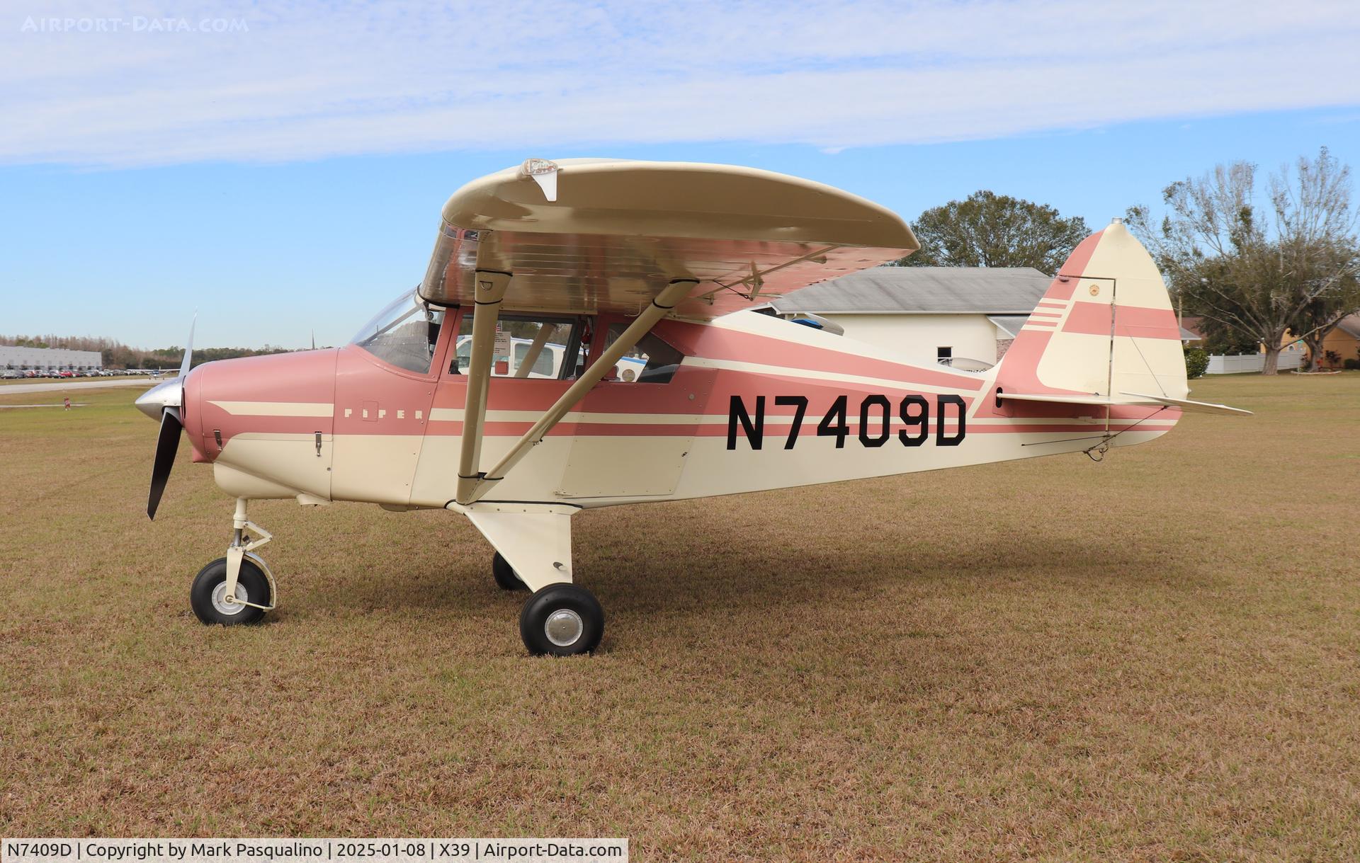 N7409D, 1957 Piper PA-22-150 C/N 22-5170, Piper PA-22-150