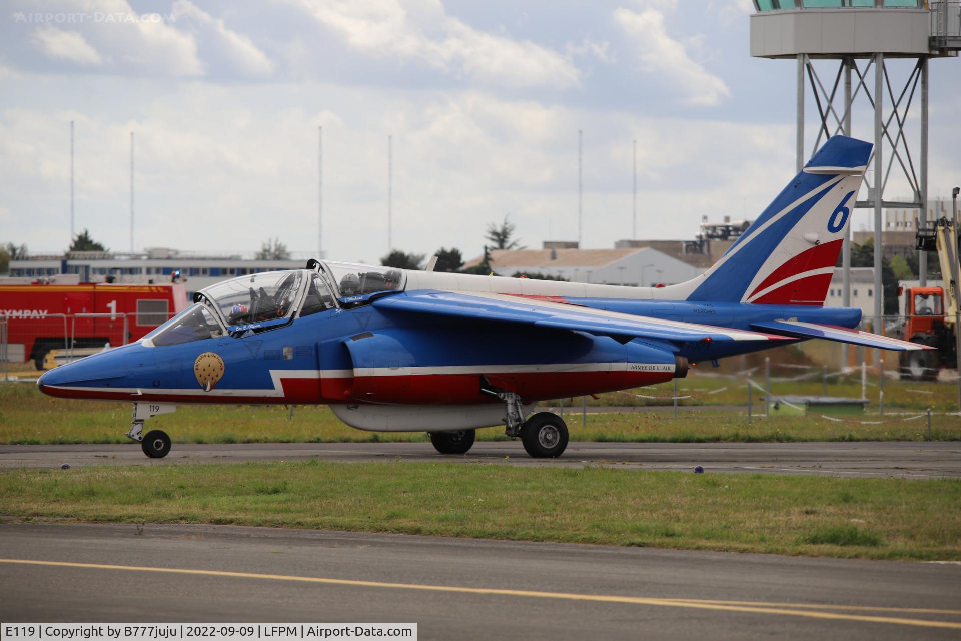E119, Dassault-Dornier Alpha Jet E C/N E119, during Air Legend 2022