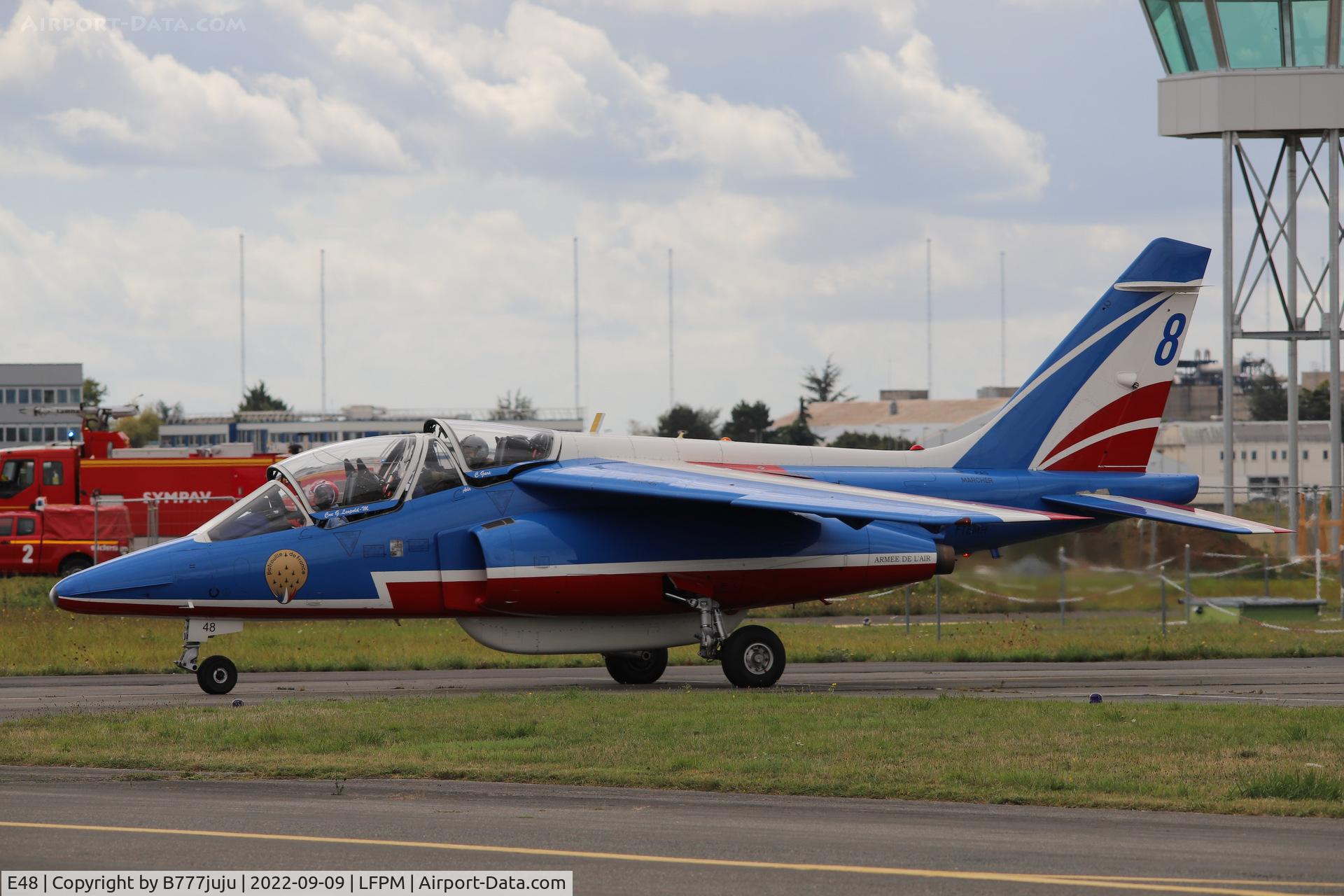 E48, Dassault-Dornier Alpha Jet E C/N E48, during Air Legend 2022