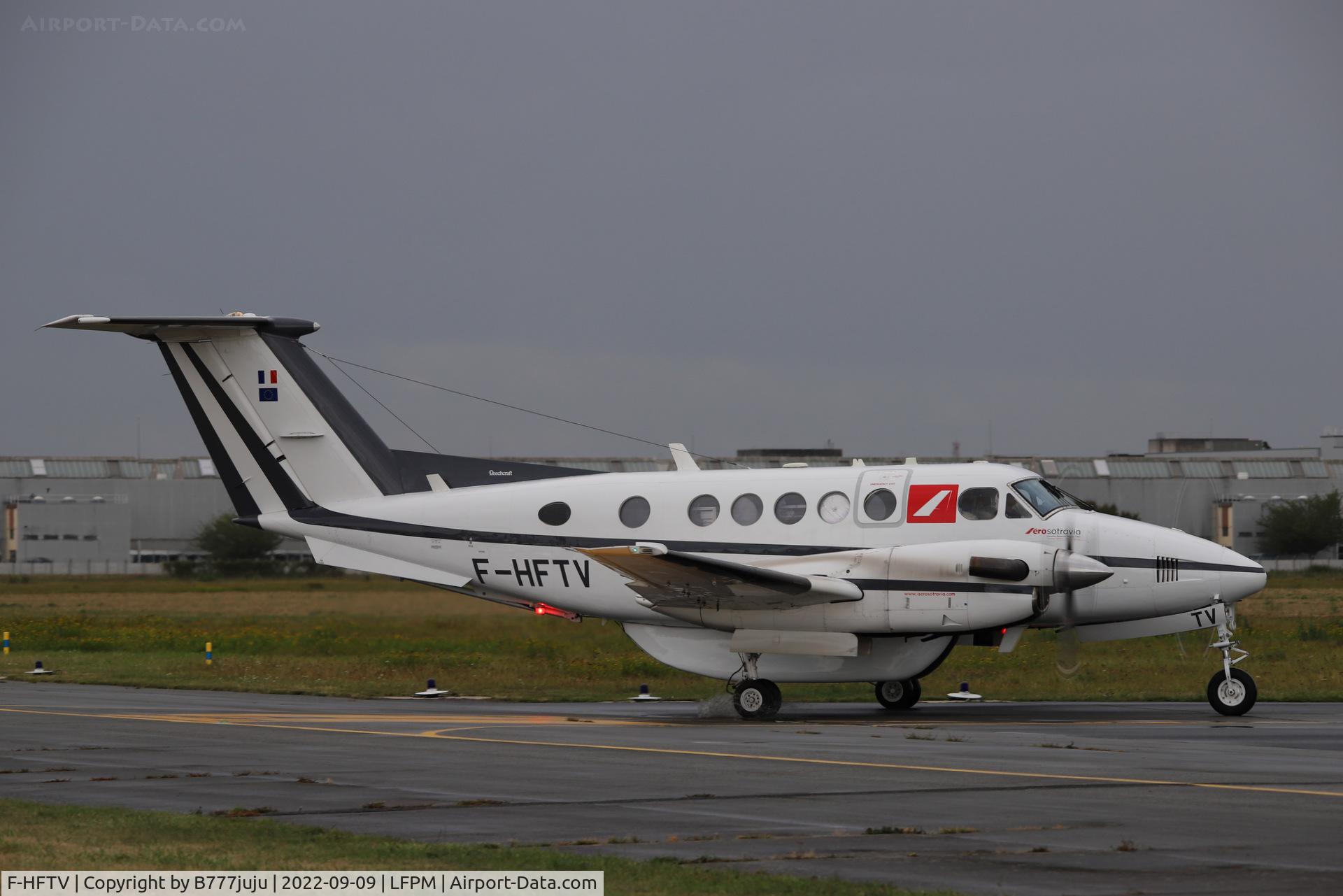F-HFTV, 1976 Beech 200 Super King Air Catpass C/N BB-123, during Air Legend 2022