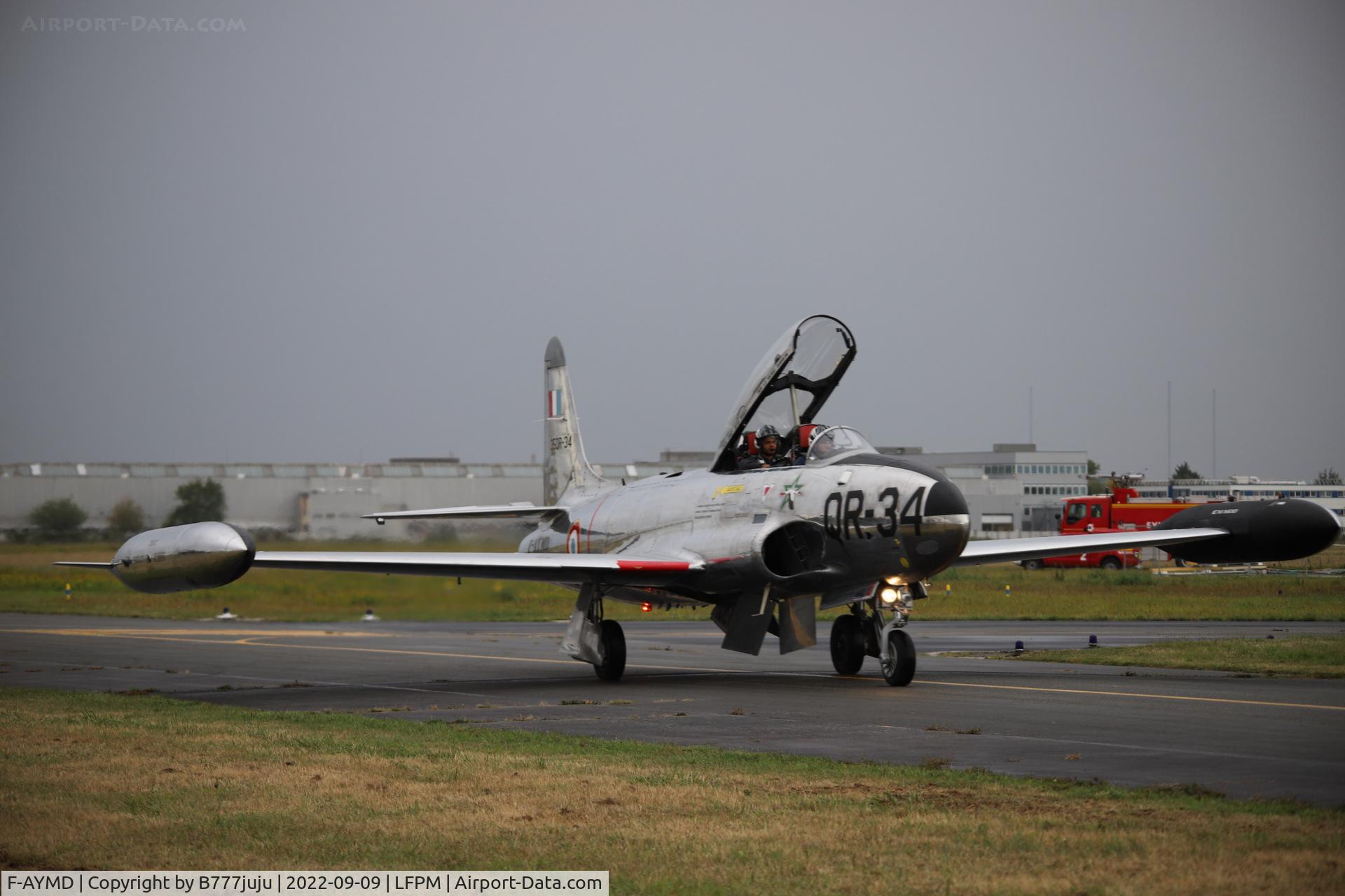 F-AYMD, 1954 Canadair CT-133 Silver Star 3 (CL-30) C/N T33-263, during Air Legend 2022