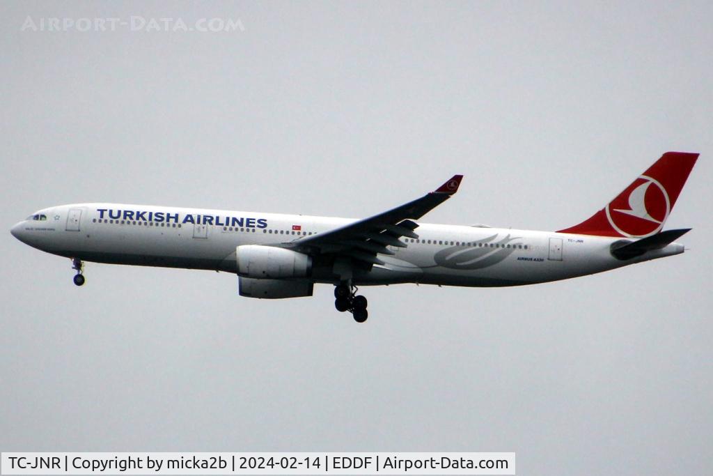 TC-JNR, 2012 Airbus A330-343X C/N 1311, Landing