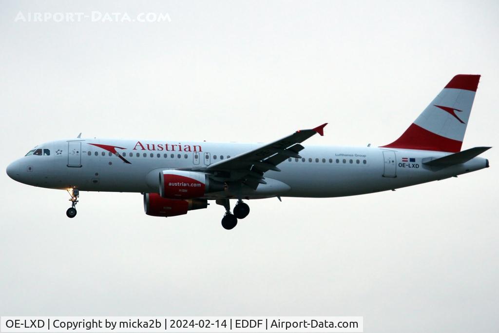 OE-LXD, 2008 Airbus A320-216 C/N 3515, Landing