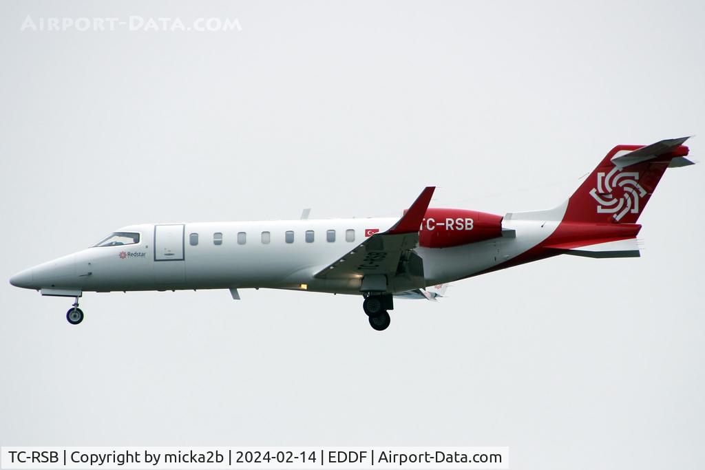 TC-RSB, 2006 Learjet 45 C/N 45-294, Landing