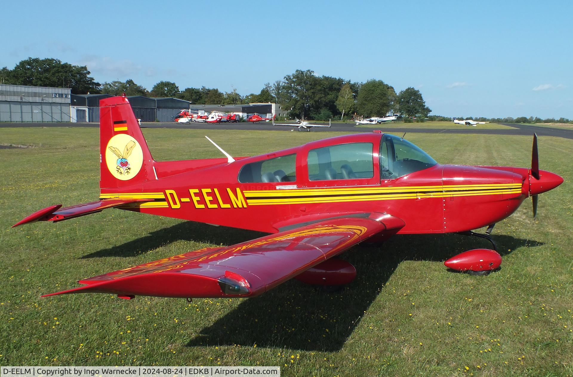 D-EELM, 1975 Grumman American AA-5B Tiger Tiger C/N AA5B-0151, Grumman American AA-5B Tiger at the 2024 Grumman Fly-in at Bonn-Hangelar airfield