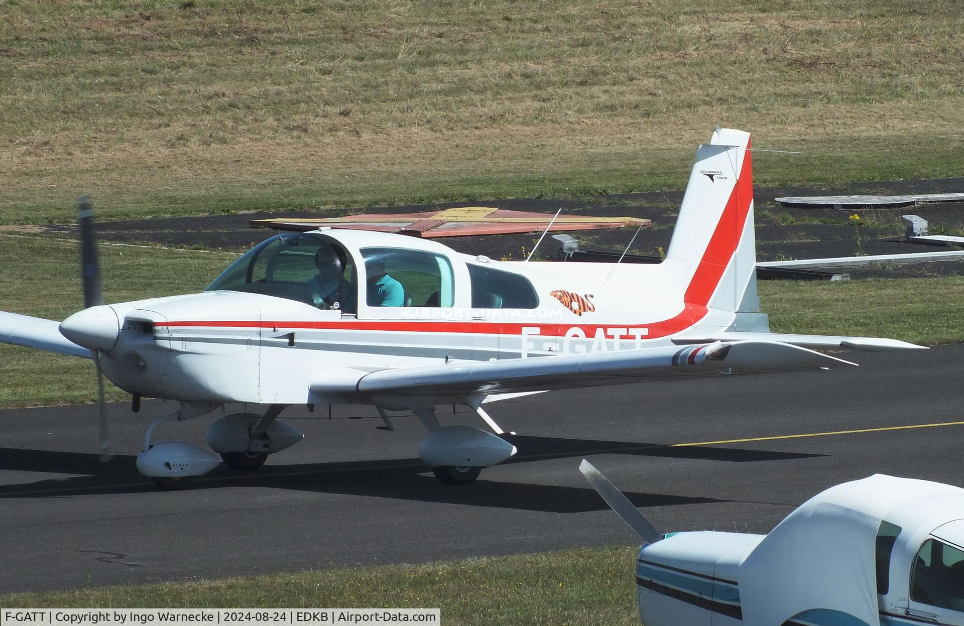 F-GATT, 1977 Grumman American AA-5B Tiger Tiger C/N AA5B-0651, Grumman American AA-5B Tiger at the 2024 Grumman Fly-in at Bonn-Hangelar airfield