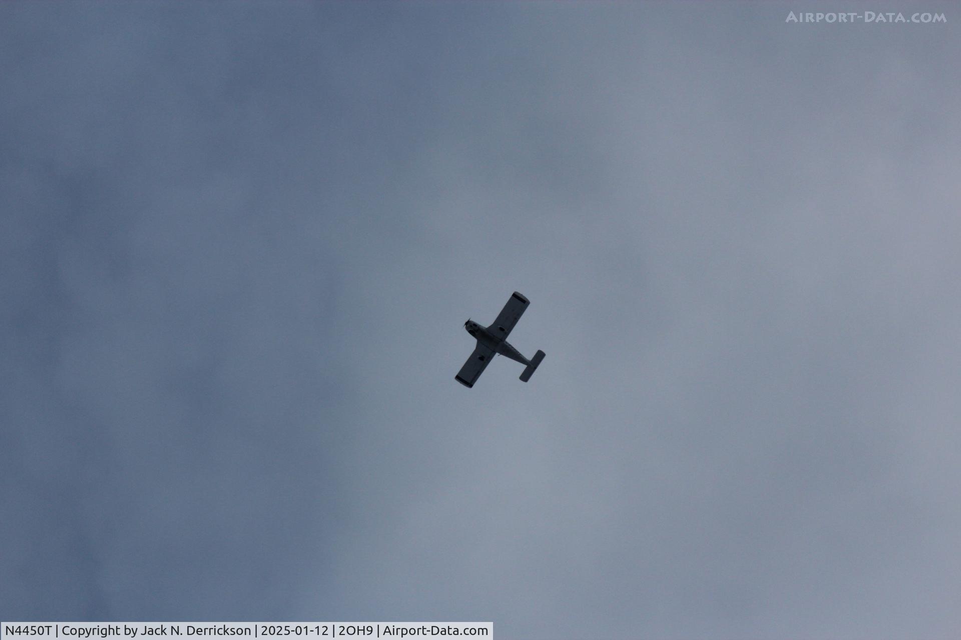 N4450T, 1972 Piper PA-28-180 C/N 28-7205145, Snowy Day