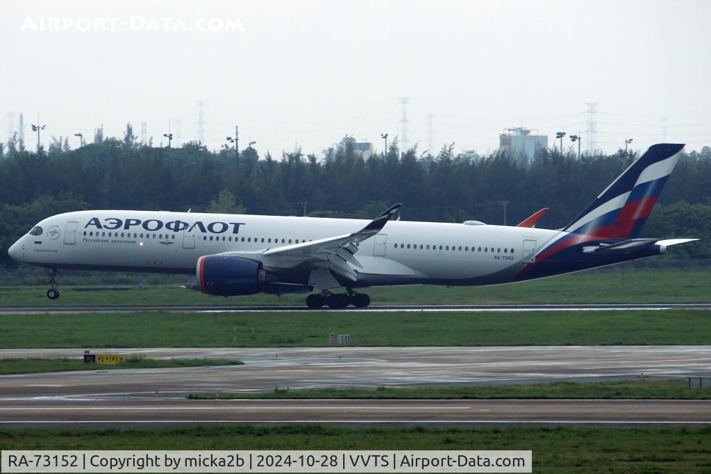 RA-73152, 2020 Airbus A350-941 C/N 0437, Landing