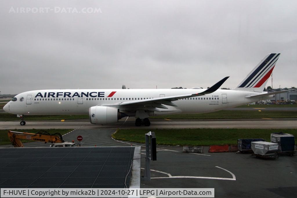 F-HUVE, 2023 Airbus A350-941 C/N 0633, Taxiing