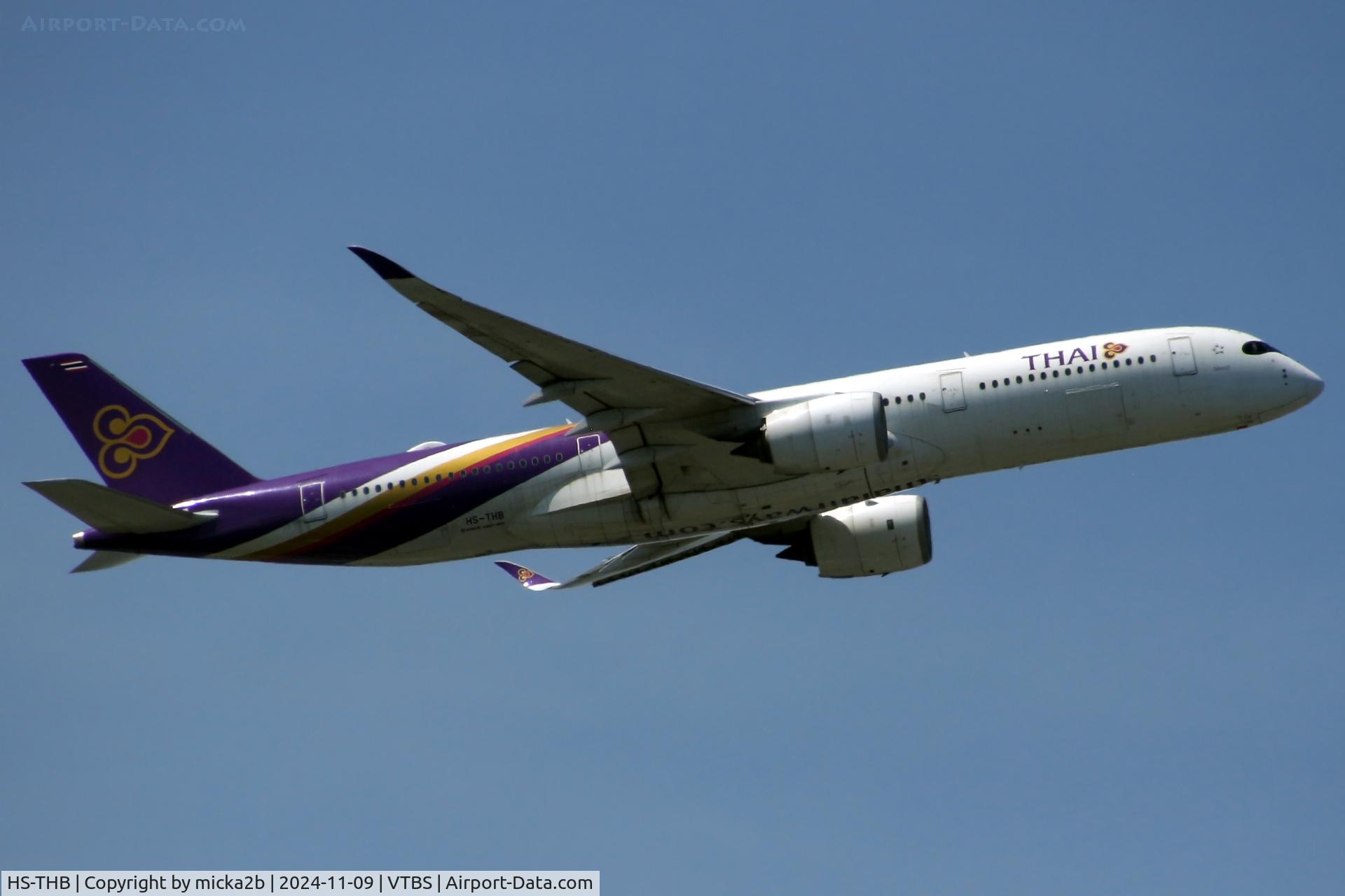 HS-THB, 2016 Airbus A350-941 C/N 044, Take off