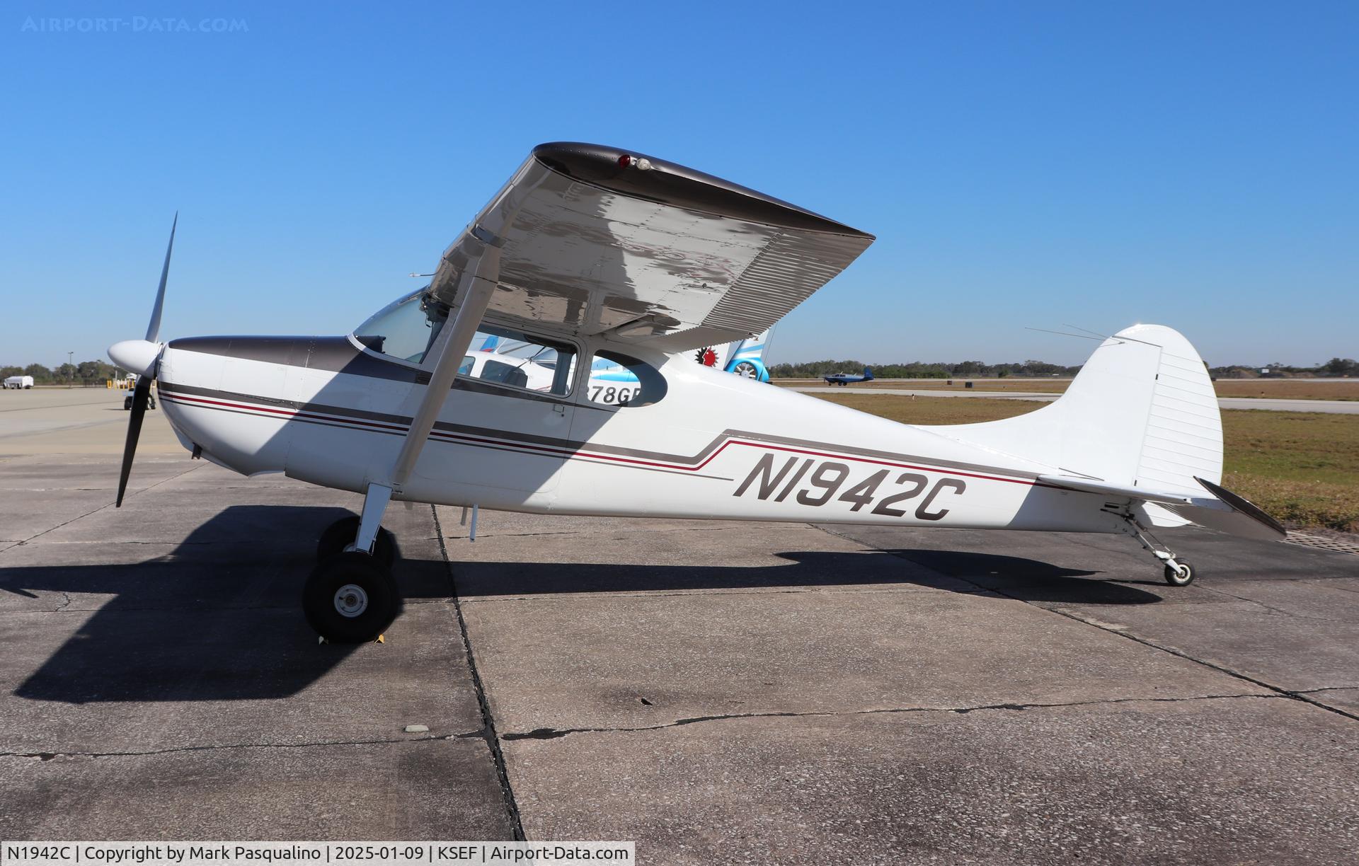 N1942C, 1953 Cessna 170B C/N 26087, Cessna 170B
