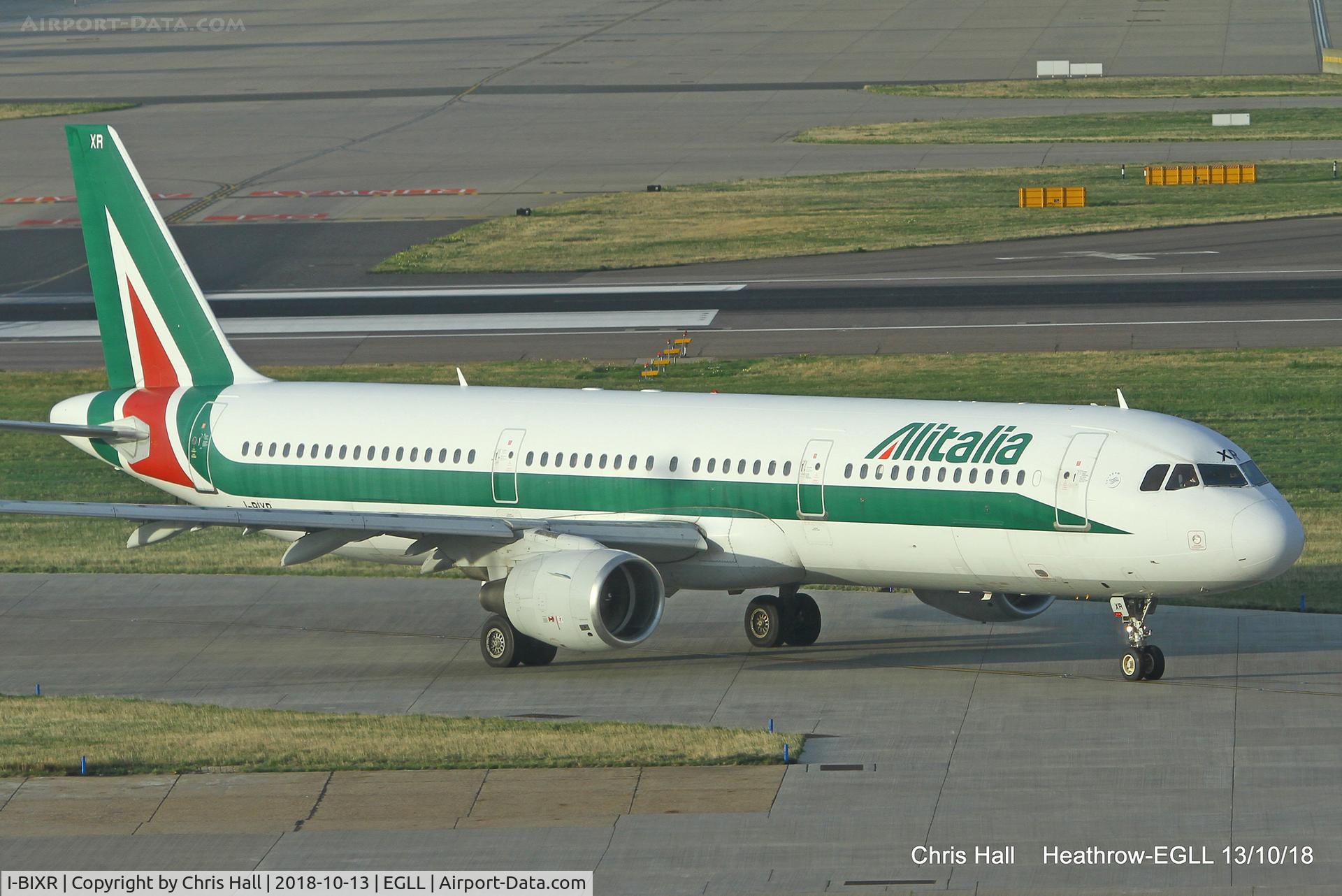 I-BIXR, 1997 Airbus A321-112 C/N 593, Heathrow