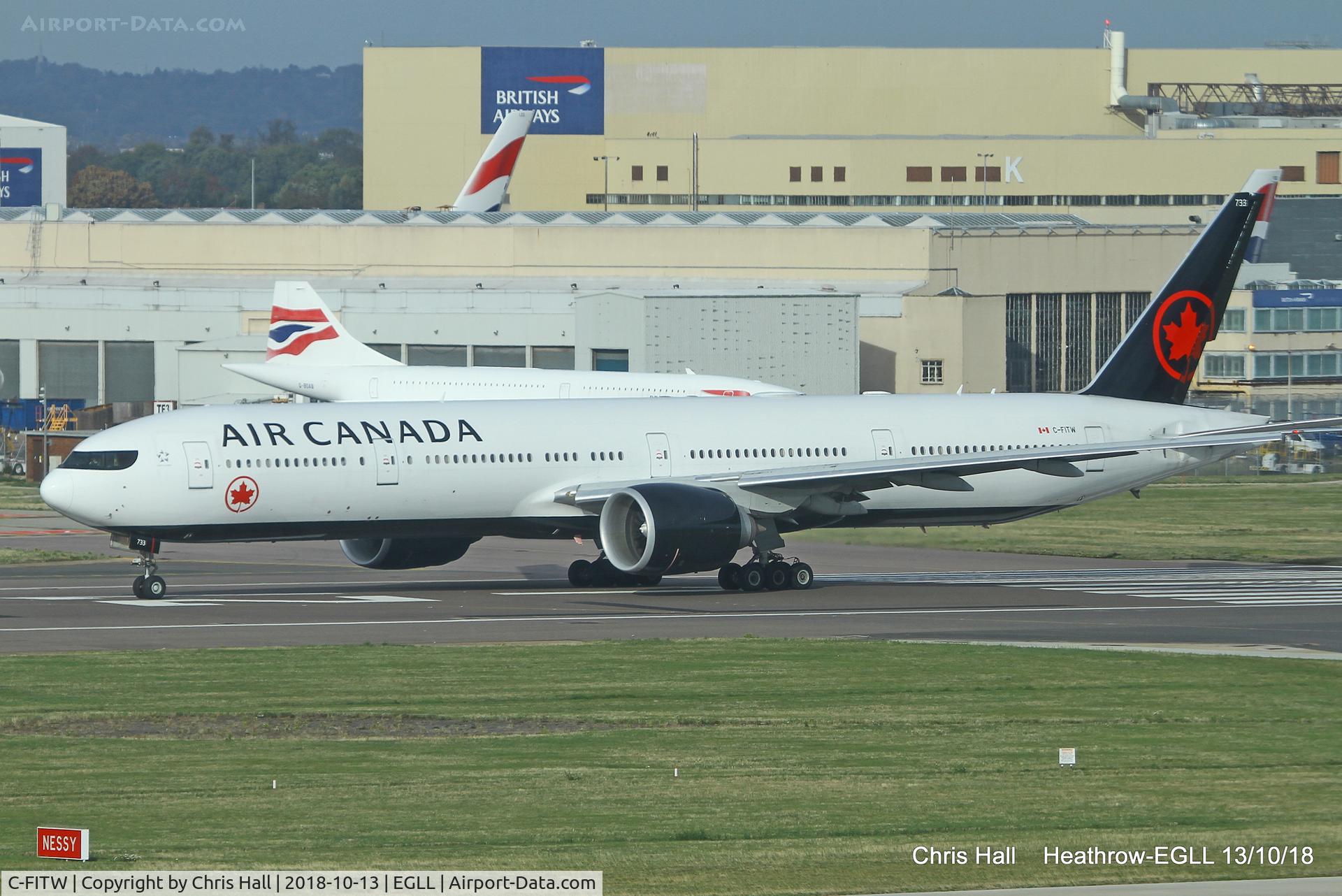 C-FITW, 2007 Boeing 777-333/ER C/N 35298, Heathrow