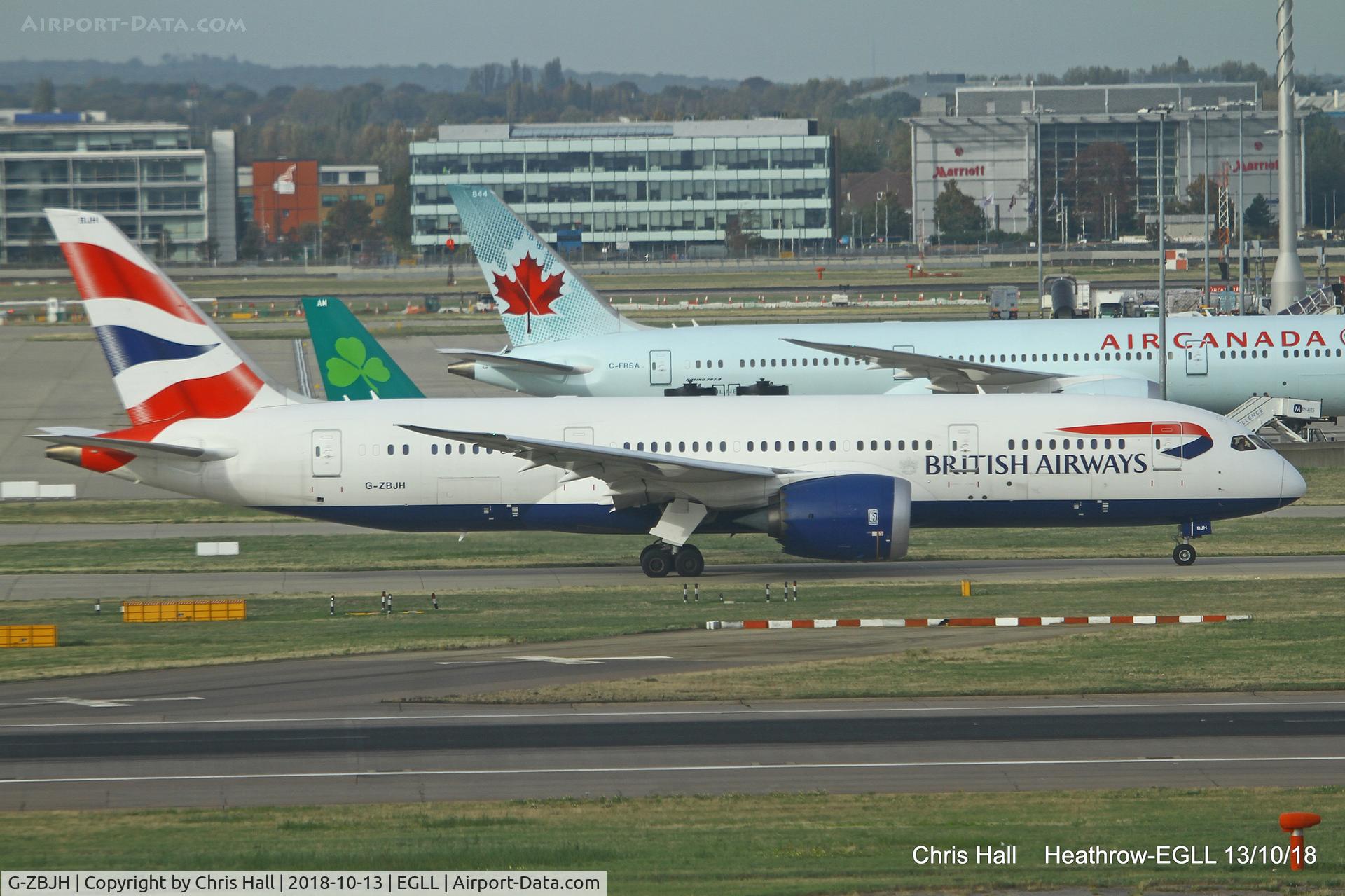 G-ZBJH, 2014 Boeing 787-8 Dreamliner C/N 38615, Heathrow