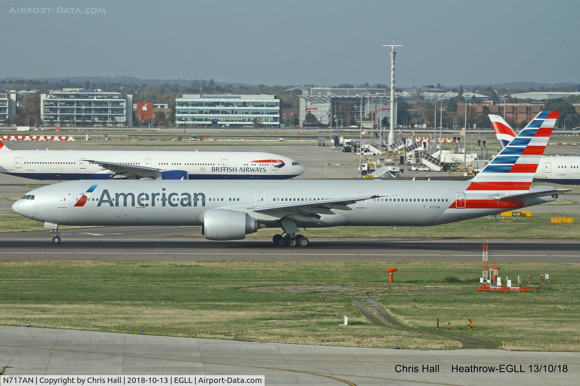 N717AN, 2012 Boeing 777-323/ER C/N 31543, Heathrow