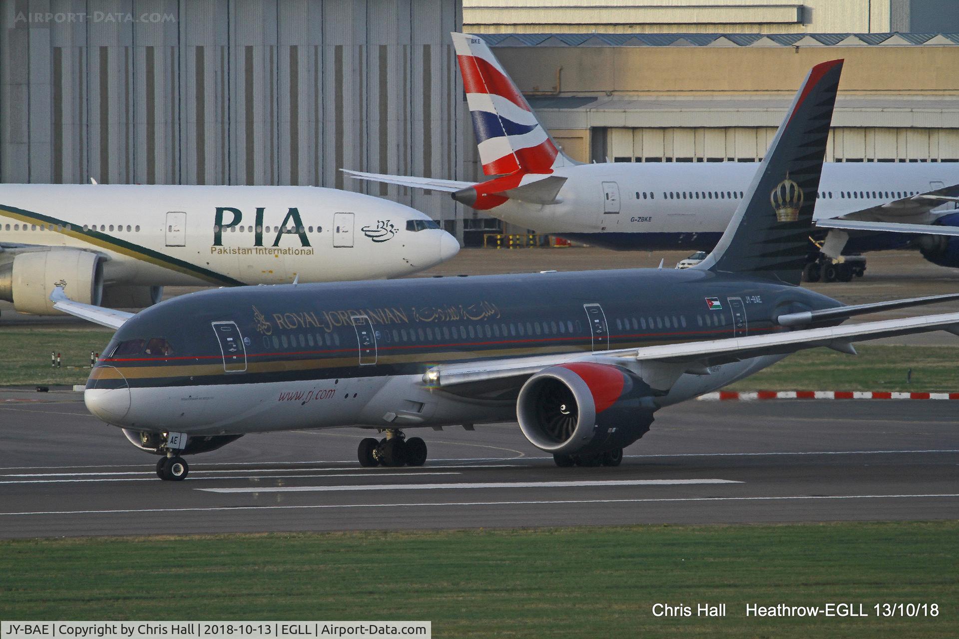 JY-BAE, 2014 Boeing 787-8 Dreamliner Dreamliner C/N 37166, Heathrow
