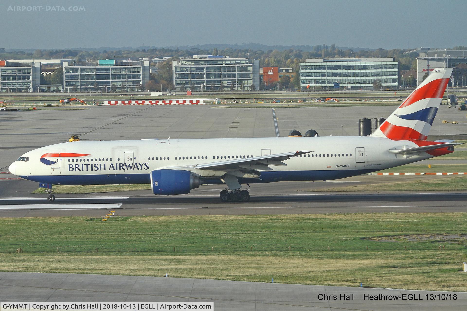 G-YMMT, 2009 Boeing 777-236/ER C/N 36518, Heathrow