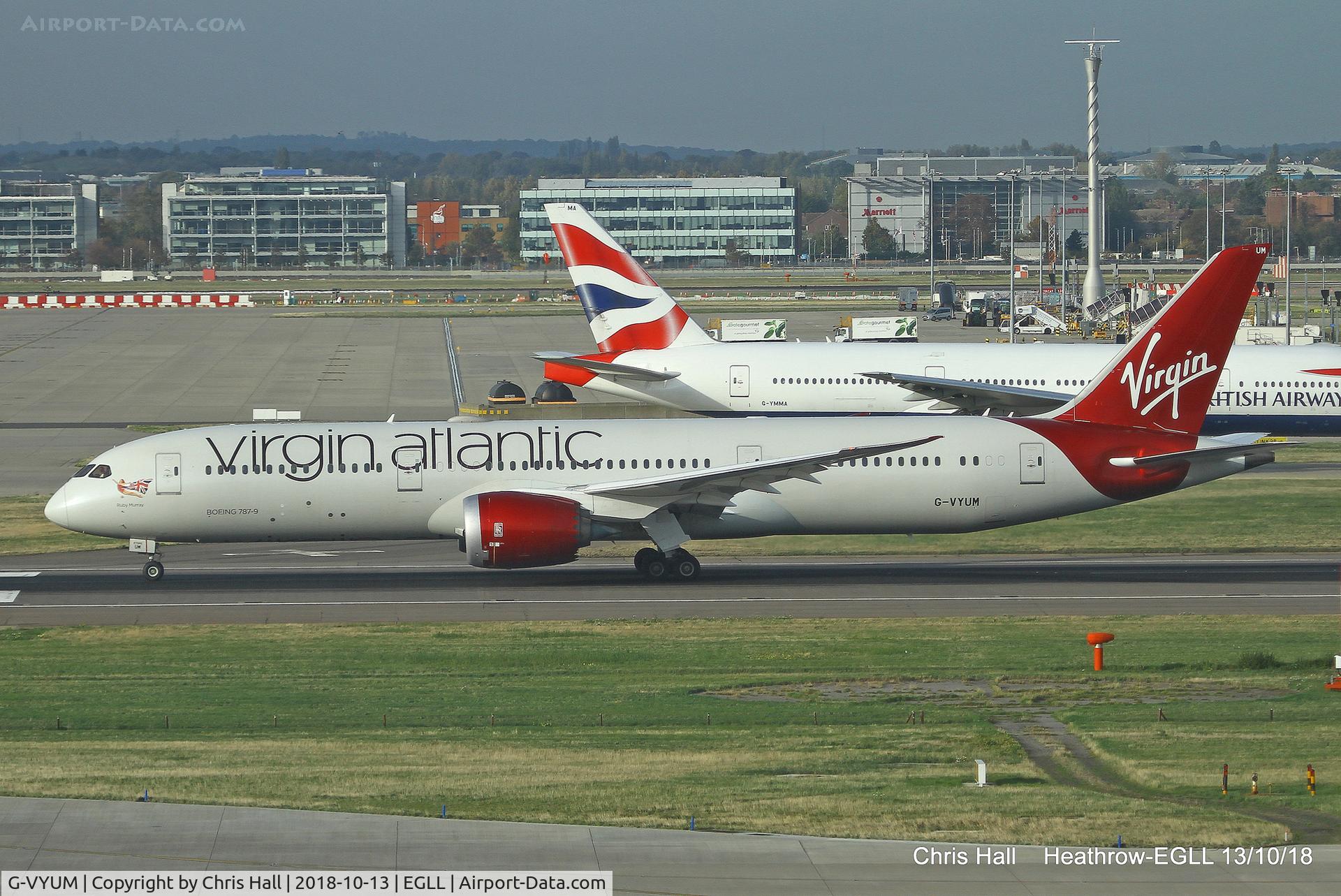 G-VYUM, 2015 Boeing 787-9 Dreamliner Dreamliner C/N 37970, Heathrow