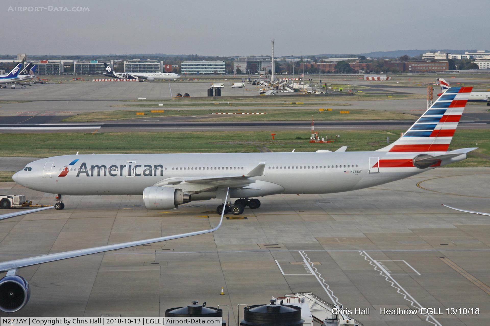 N273AY, 2000 Airbus A330-323 C/N 337, Heathrow