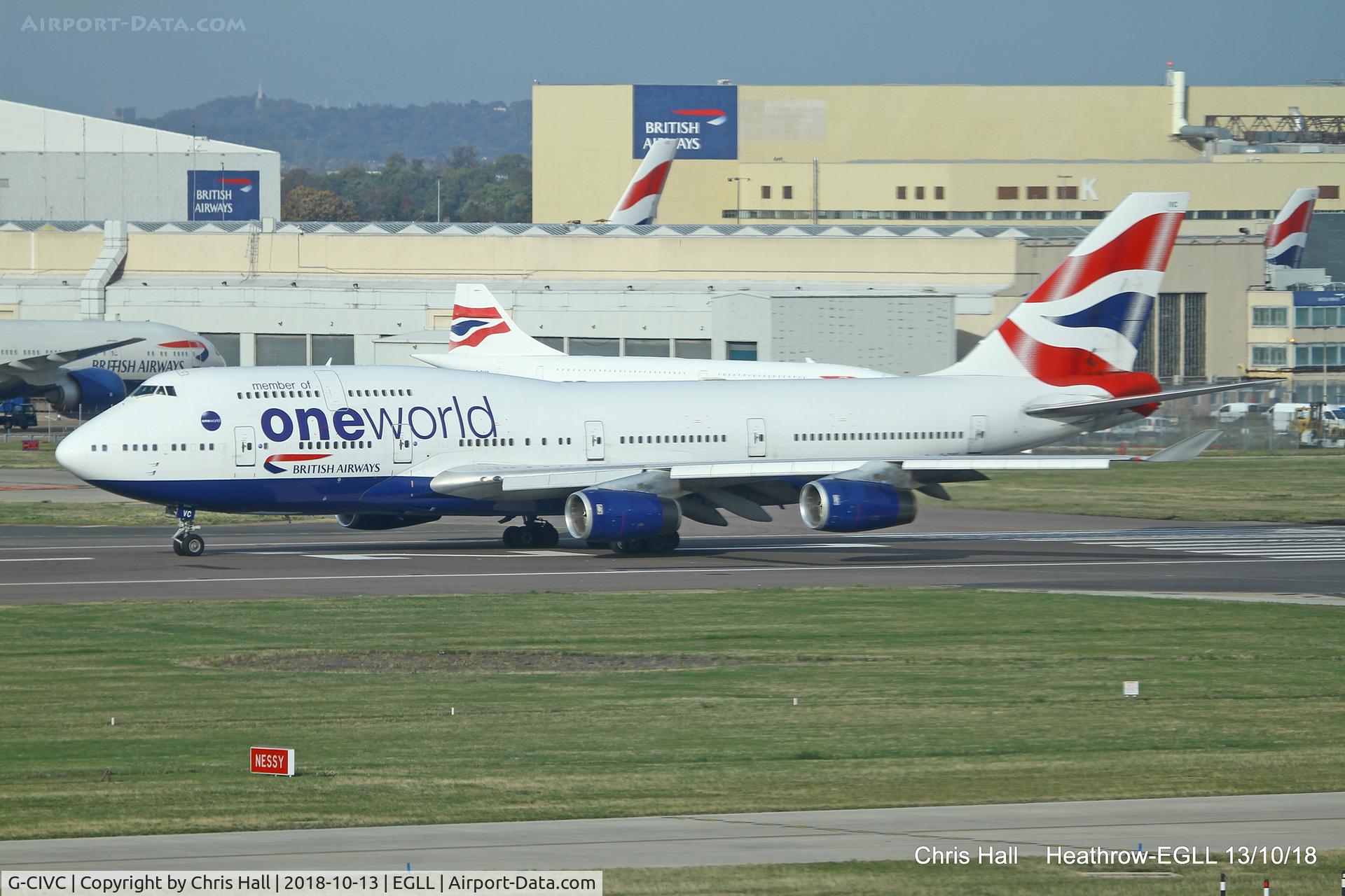 G-CIVC, 1994 Boeing 747-436 C/N 25812, Heathrow