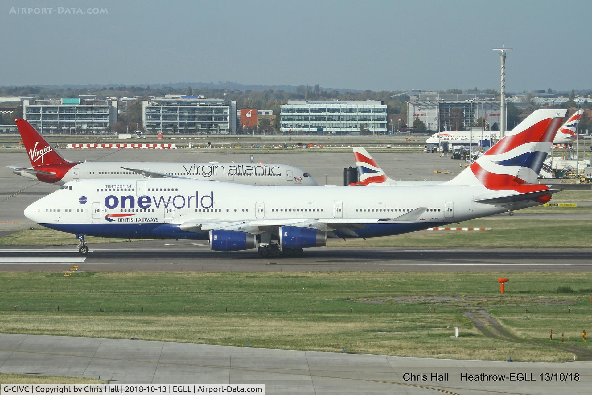 G-CIVC, 1994 Boeing 747-436 C/N 25812, Heathrow