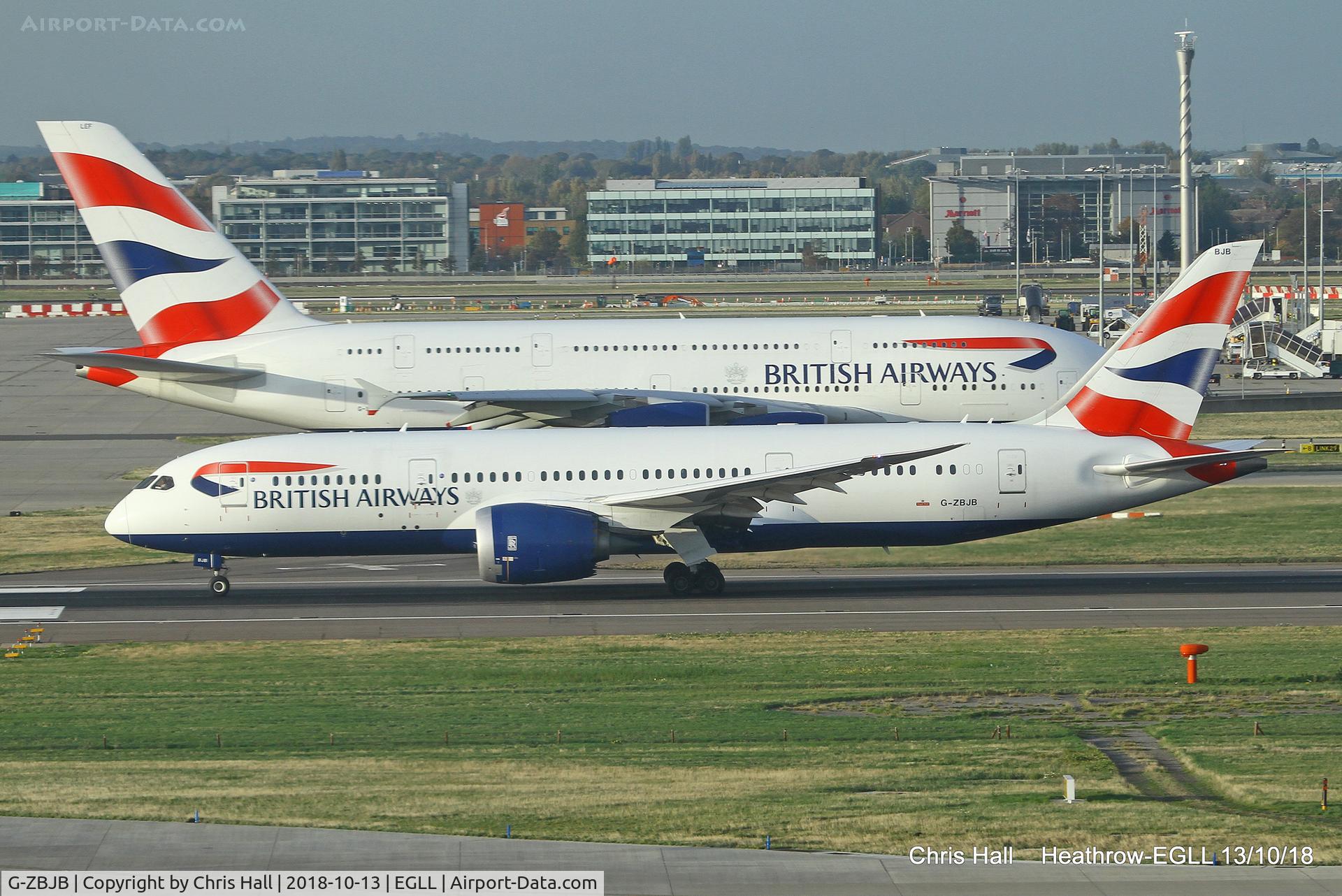 G-ZBJB, 2013 Boeing 787-8 Dreamliner C/N 38610, Heathrow