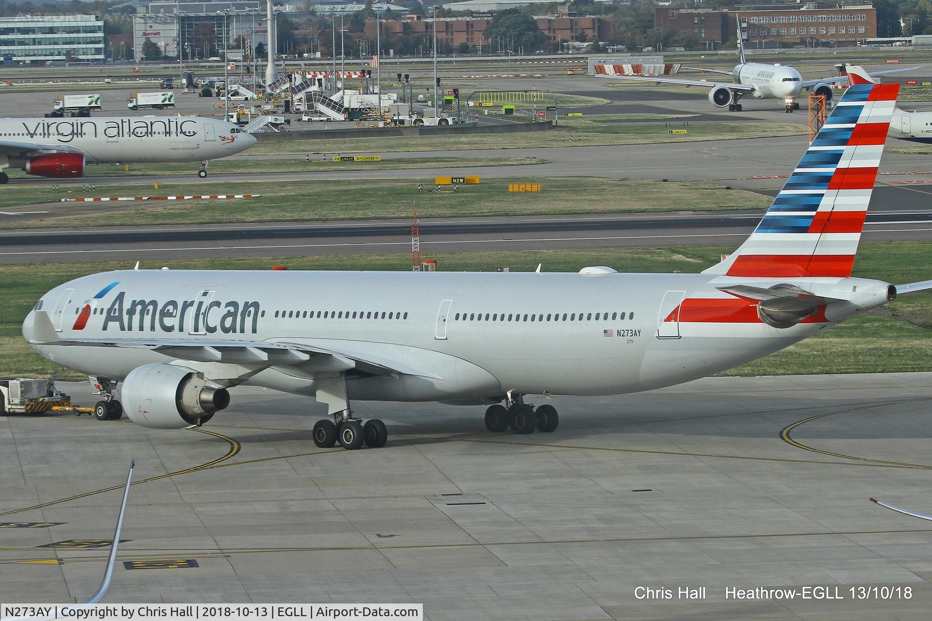 N273AY, 2000 Airbus A330-323 C/N 337, Heathrow