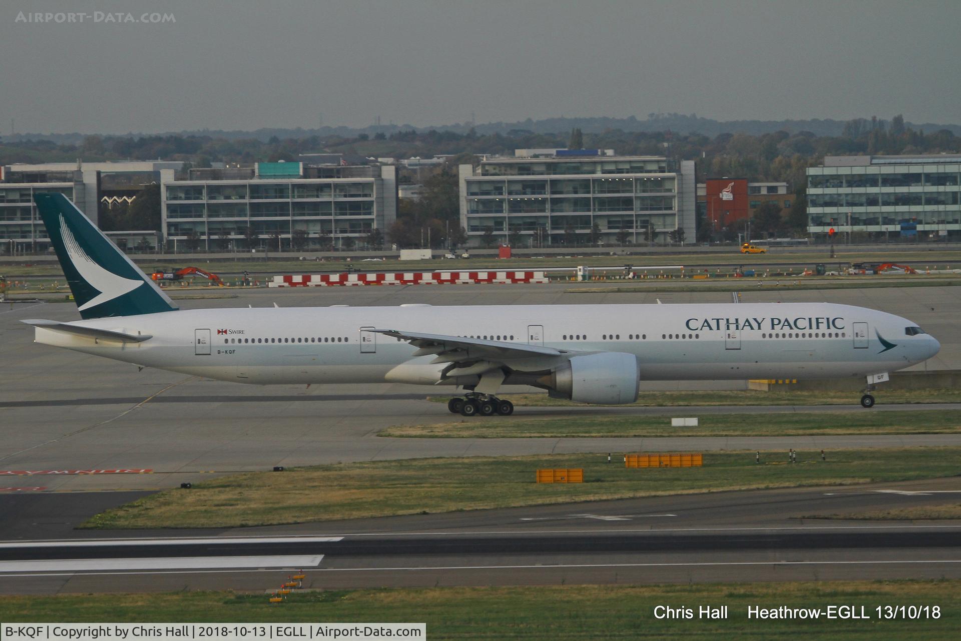 B-KQF, 2013 Boeing 777-367/ER C/N 41428, Heathrow