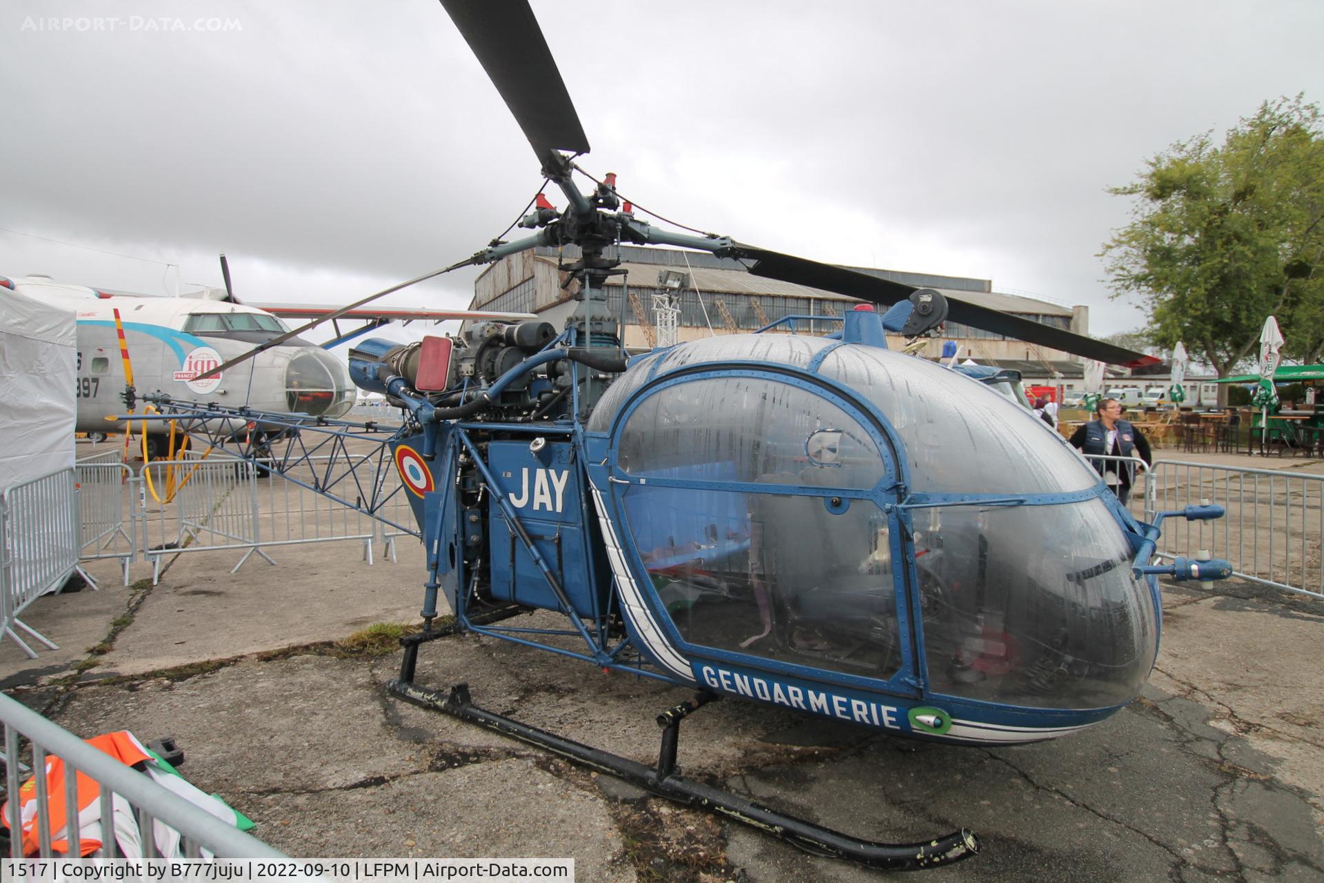 1517, Sud SE-3130 Alouette II C/N 1517, at Air Legend 2022