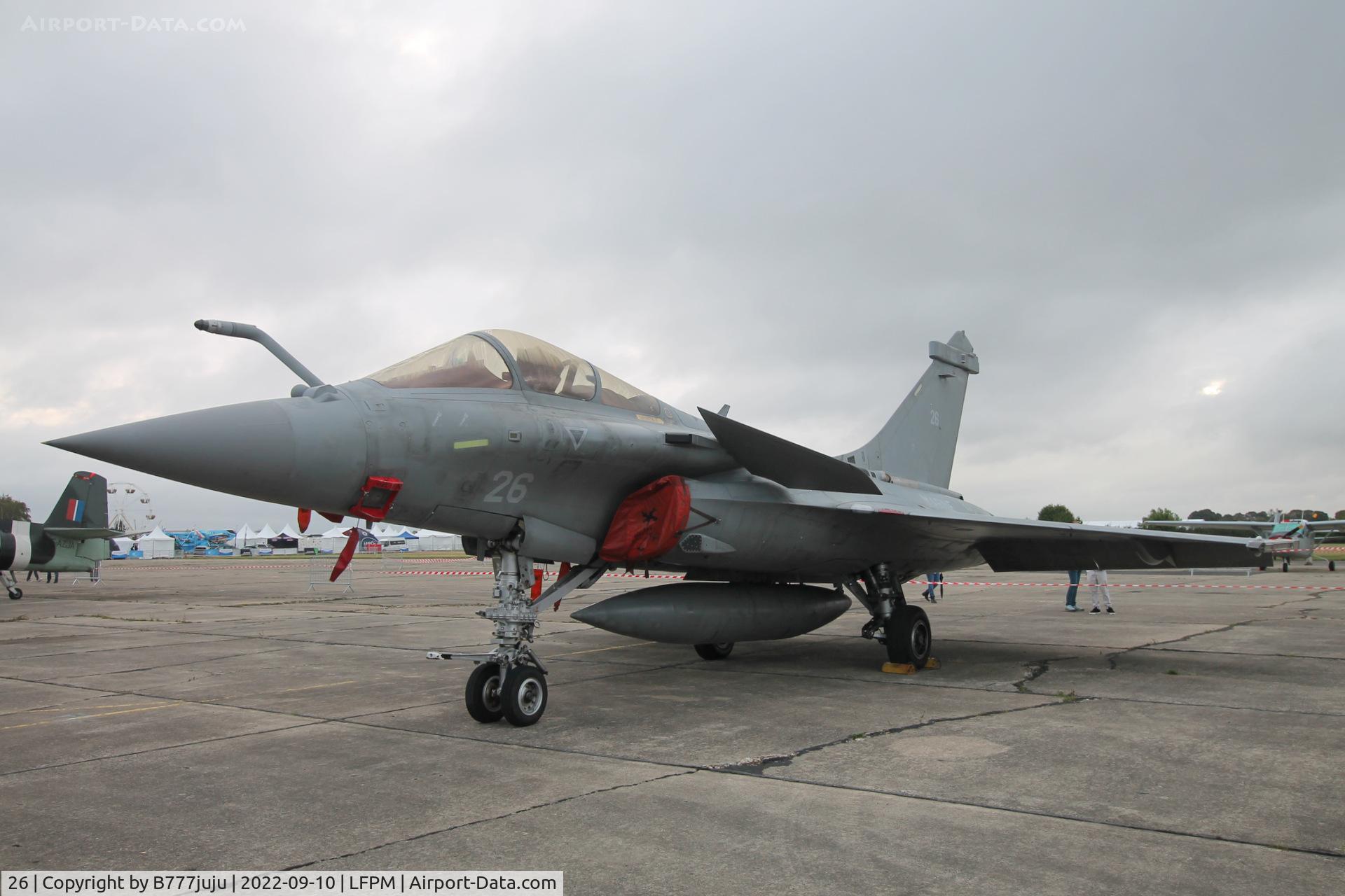 26, Dassault Rafale M C/N 26, at Air Legend 2022