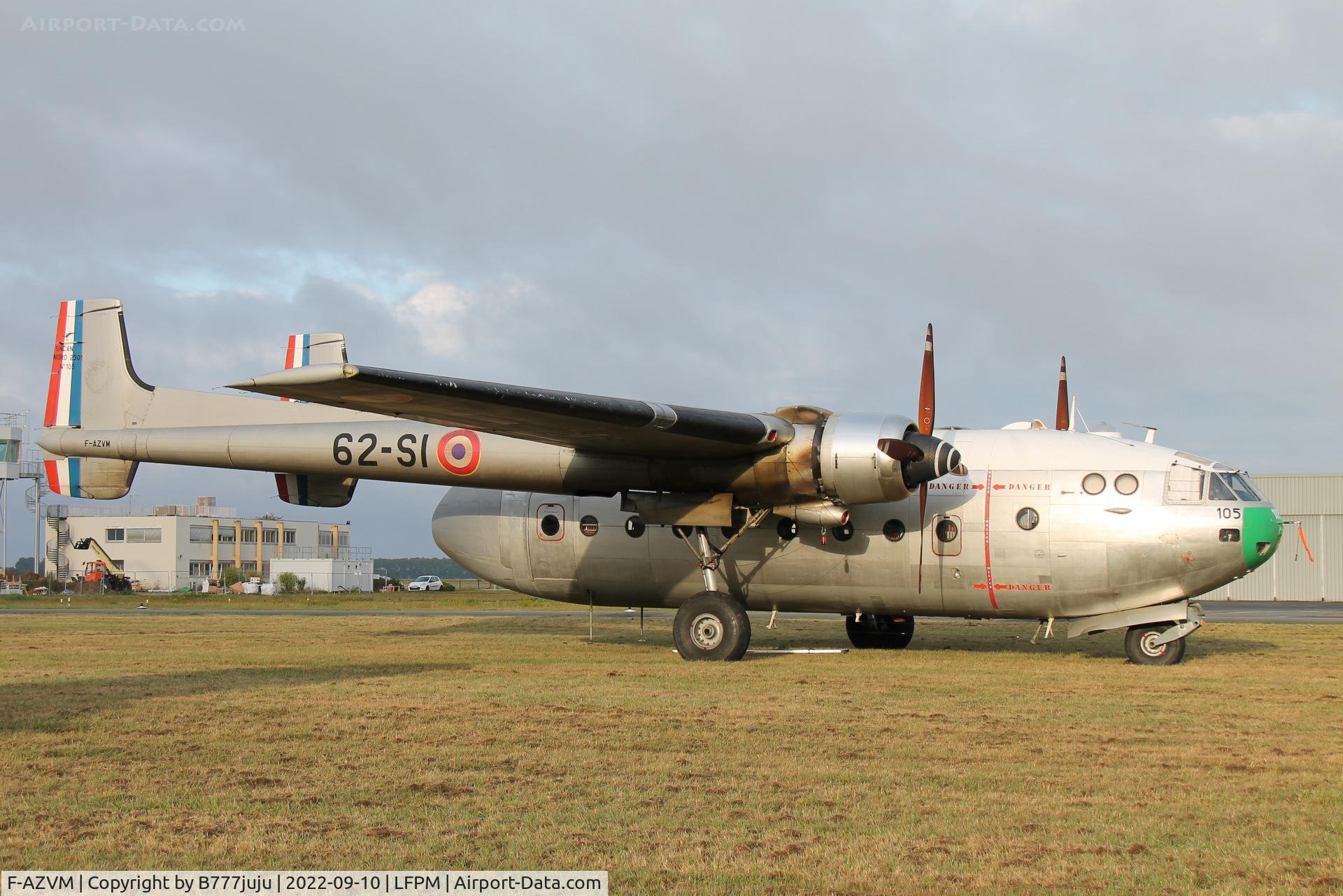 F-AZVM, 1956 Nord N-2501F Noratlas C/N 105, at Air Legend 2022