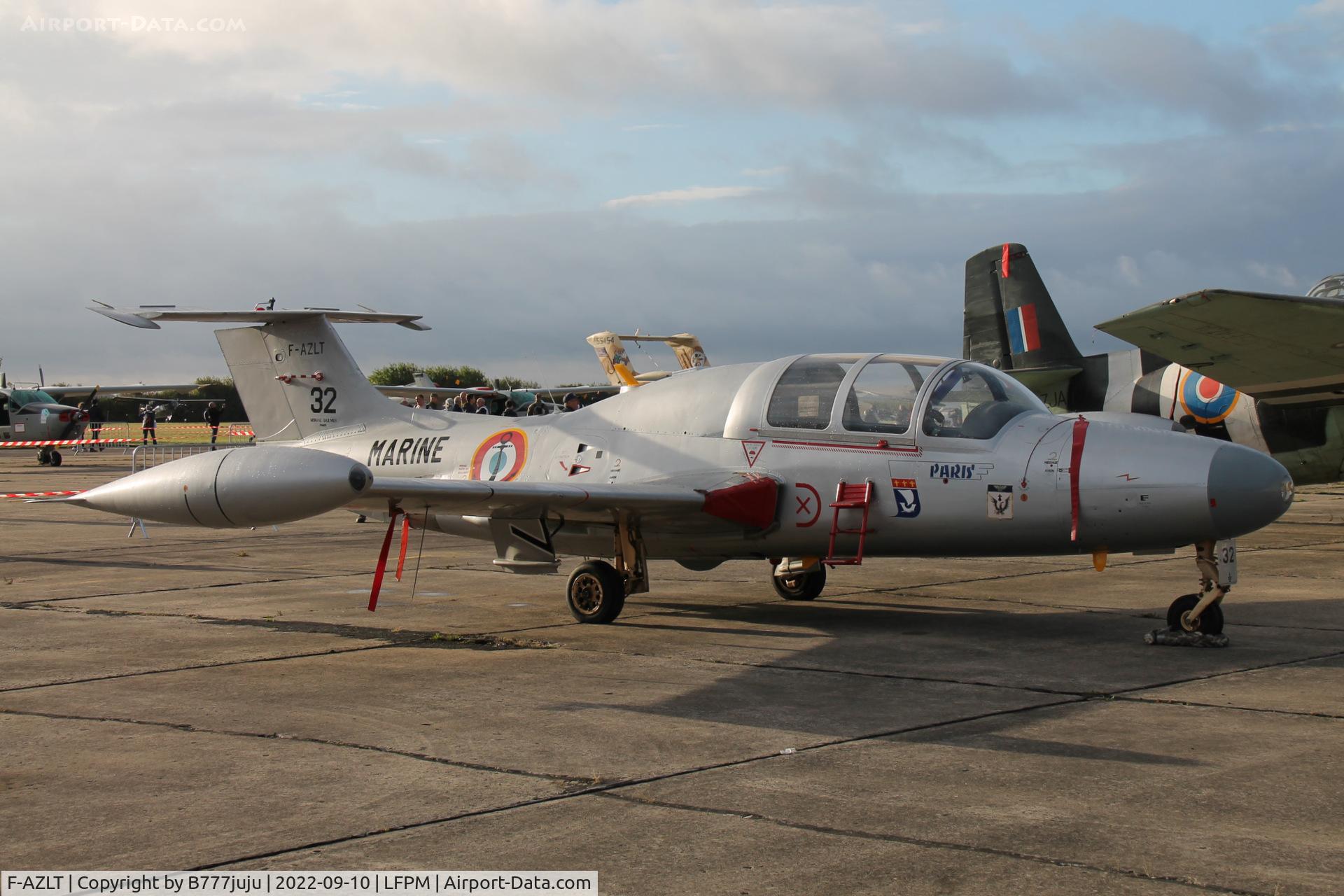 F-AZLT, 1958 Morane-Saulnier MS.760 Paris I C/N 32, at Air Legend 2022