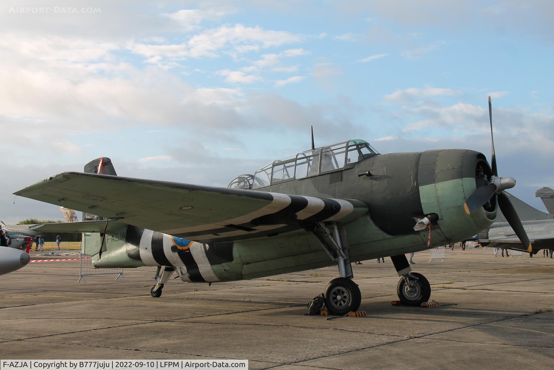 F-AZJA, Grumman TBM-3E Avenger C/N 2688, at Air Legend 2022