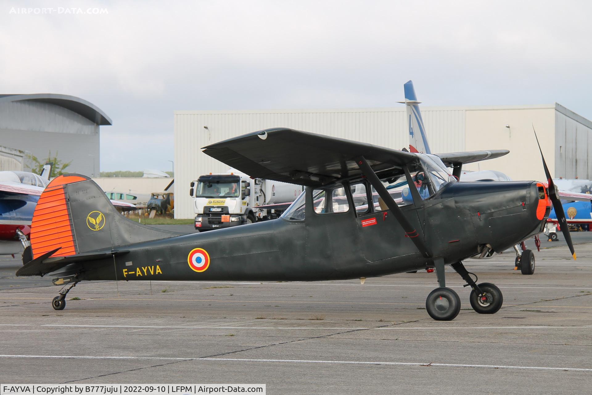 F-AYVA, Cessna L-19E Bird Dog Bird Dog C/N 24522, at Air Legend 2022