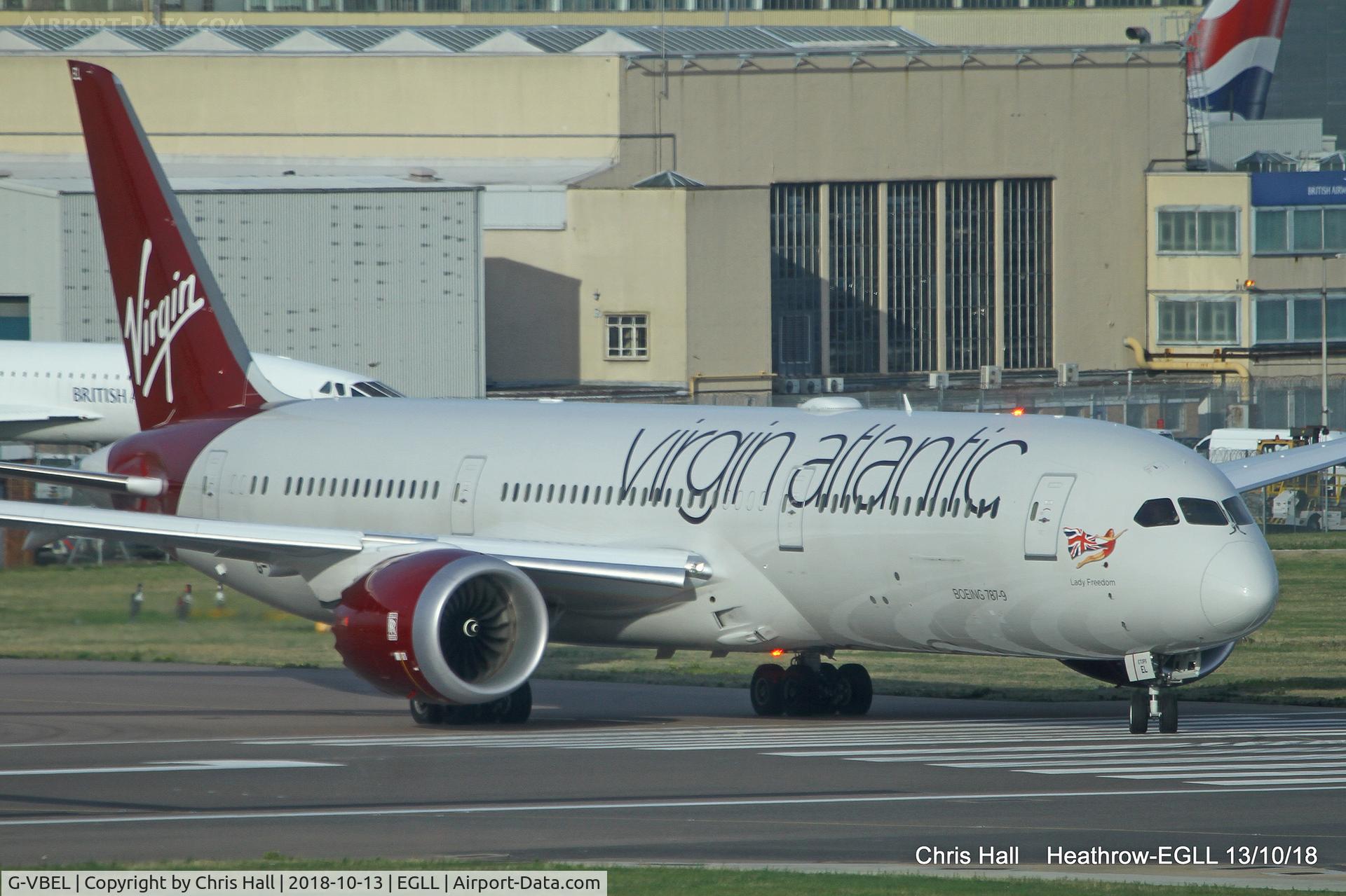 G-VBEL, 2018 Boeing 787-9 Dreamliner C/N 37980, Heathrow