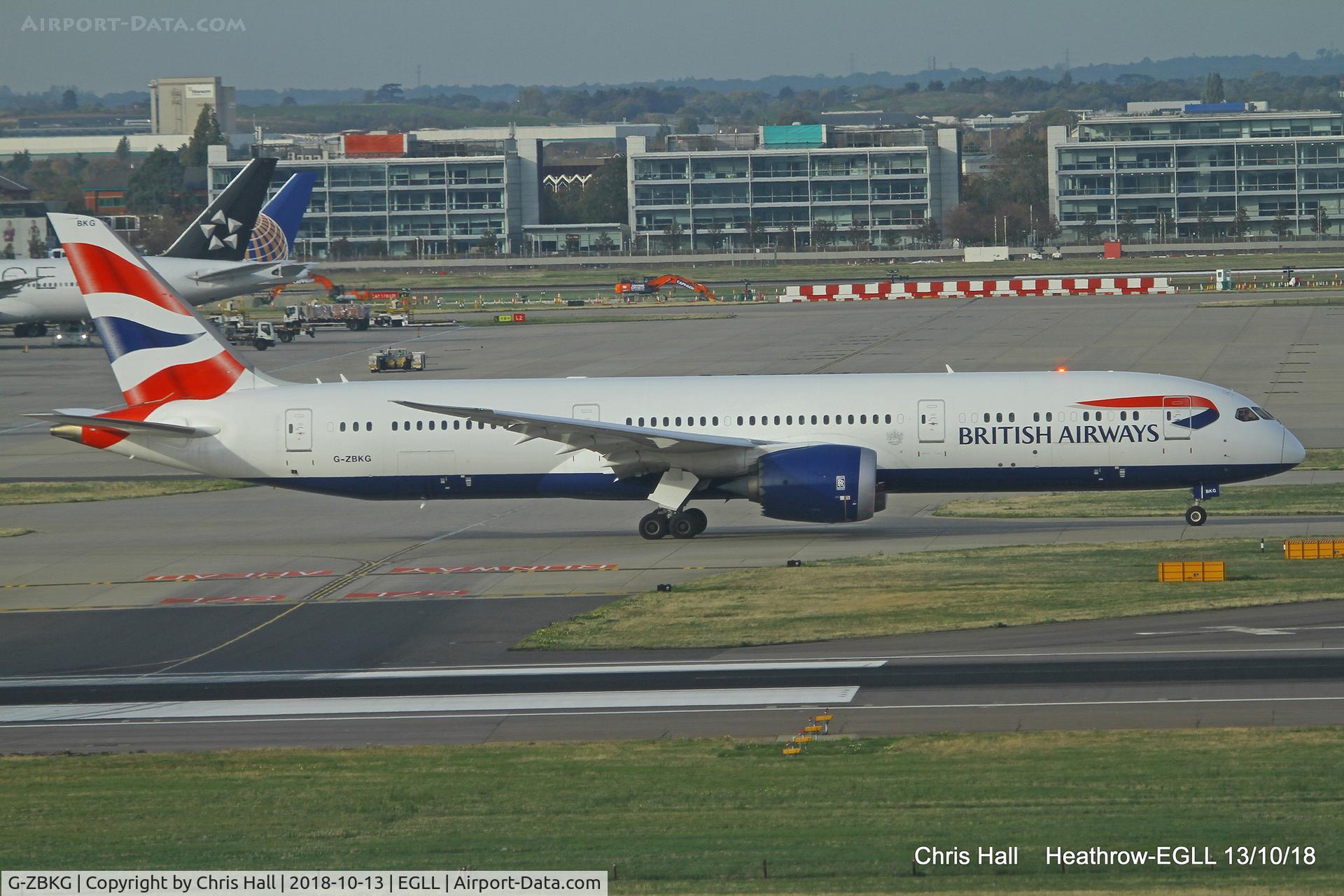 G-ZBKG, 2016 Boeing 787-9 Dreamliner C/N 38623, Heathrow