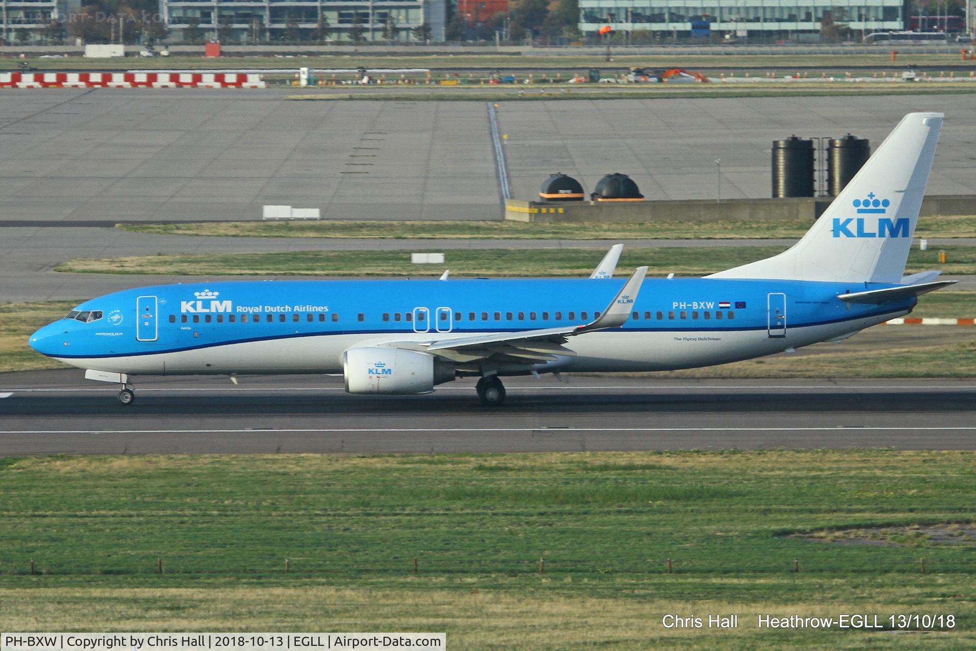 PH-BXW, 2007 Boeing 737-8K2 C/N 30360, Heathrow