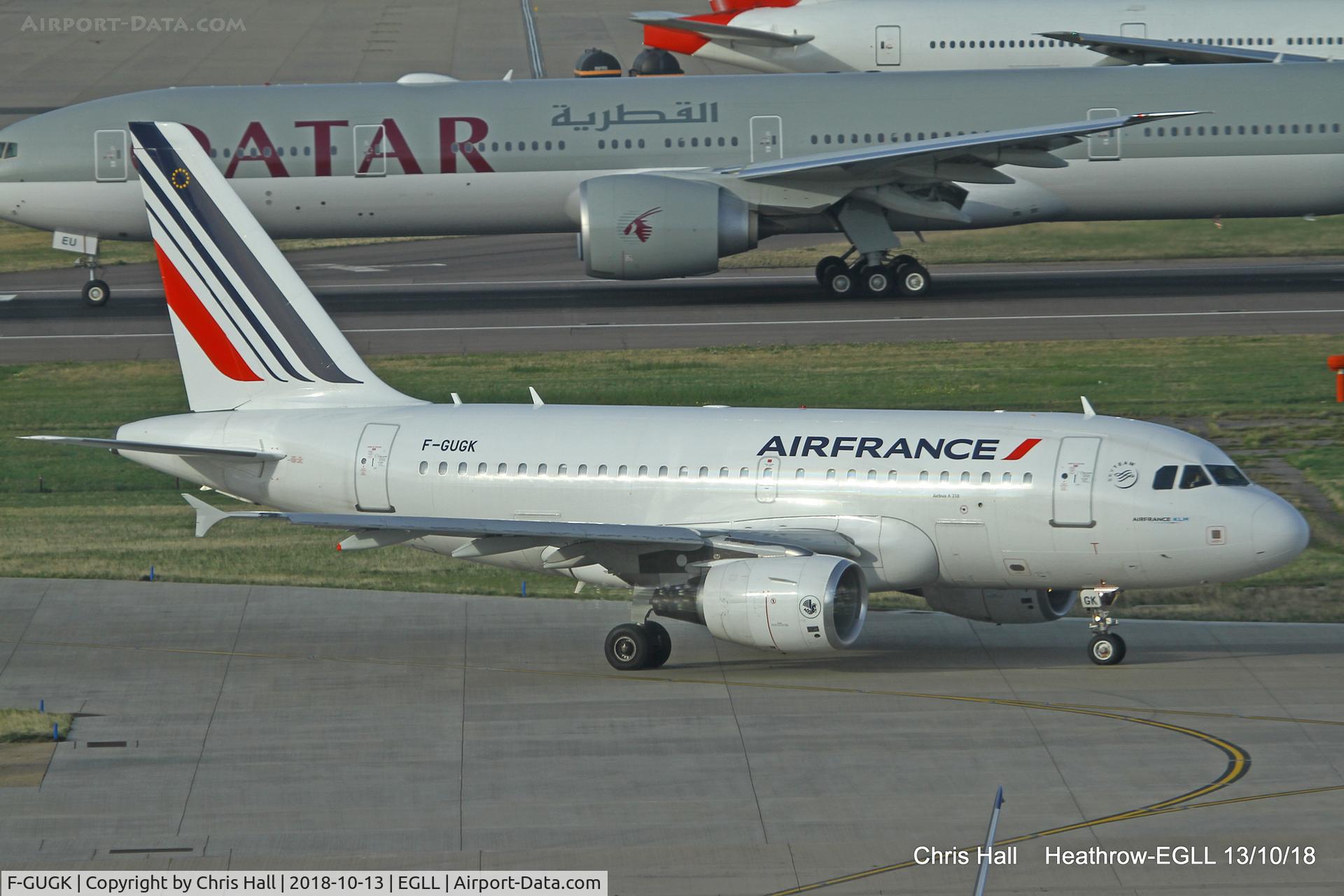 F-GUGK, 2005 Airbus A318-111 C/N 2601, Heathrow
