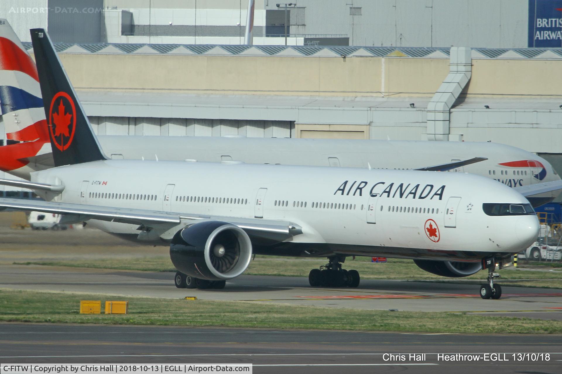 C-FITW, 2007 Boeing 777-333/ER C/N 35298, Heathrow