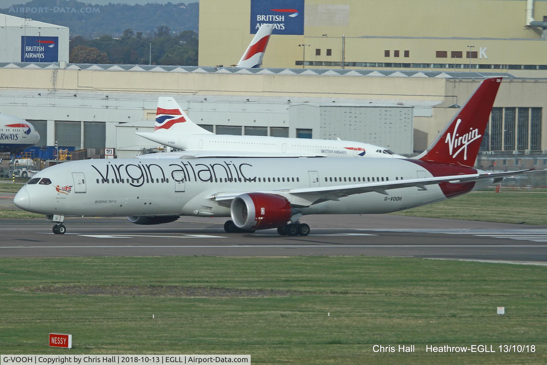 G-VOOH, 2015 Boeing 787-9 Dreamliner Dreamliner C/N 37968, Heathrow