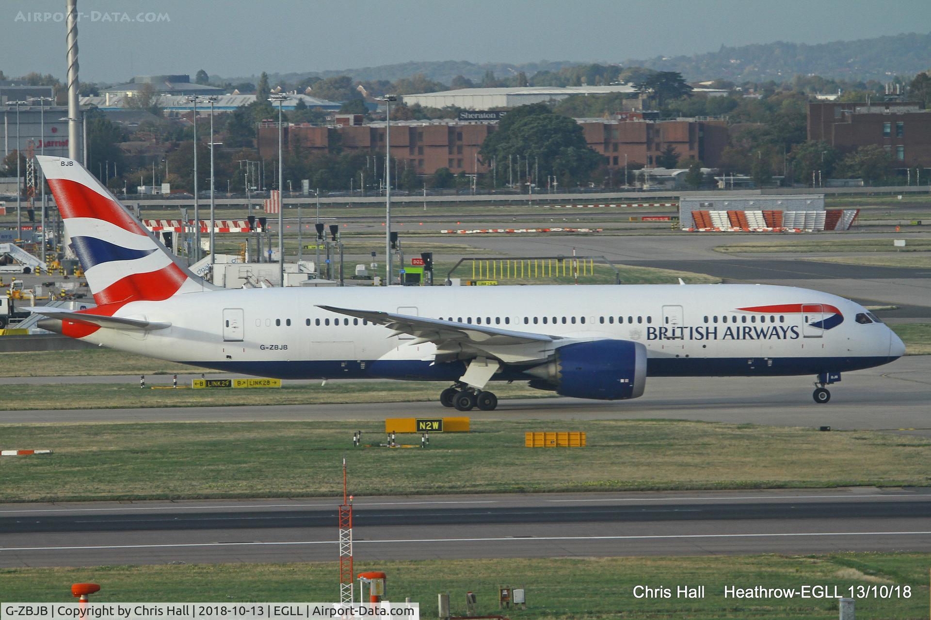 G-ZBJB, 2013 Boeing 787-8 Dreamliner C/N 38610, Heathrow