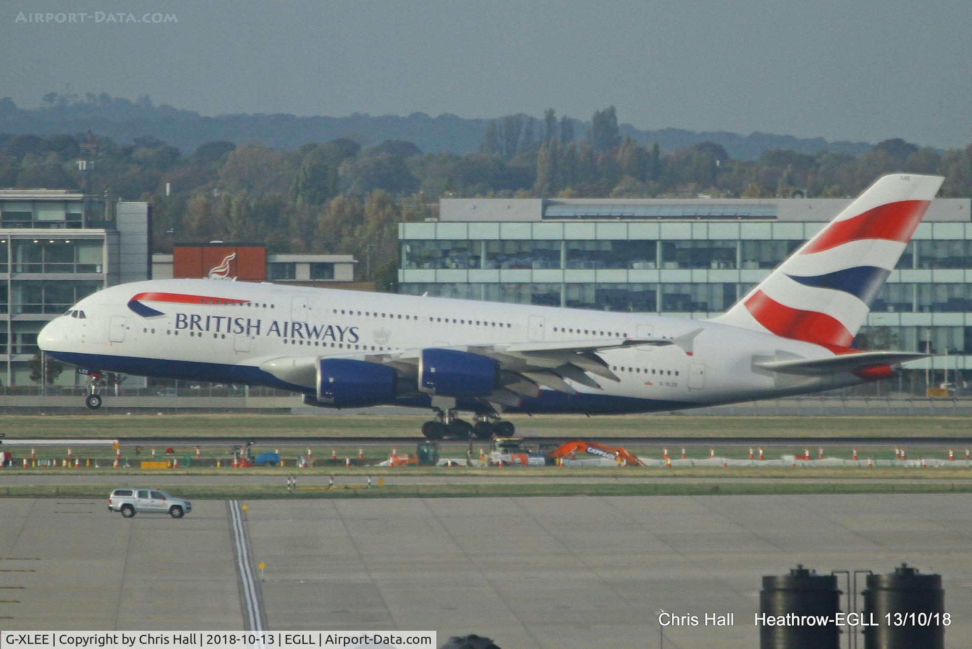 G-XLEE, 2013 Airbus A380-841 C/N 148, Heathrow