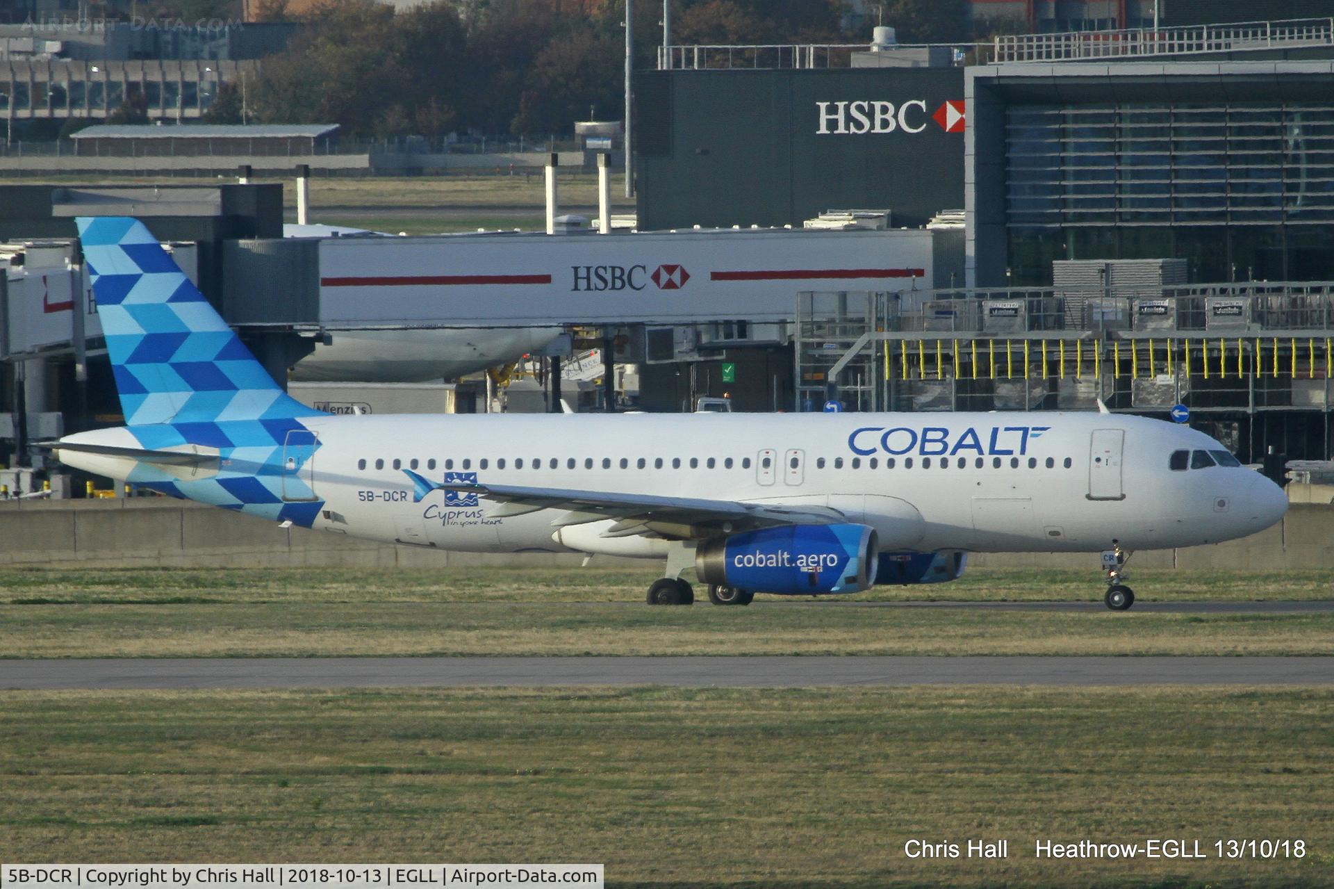 5B-DCR, 1998 Airbus A320-232 C/N 928, Heathrow