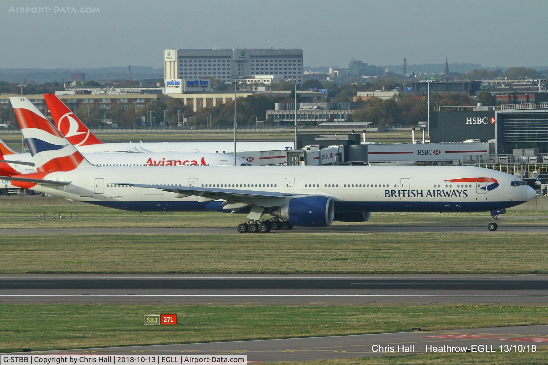 G-STBB, 2010 Boeing 777-36N/ER C/N 38286, Heathrow