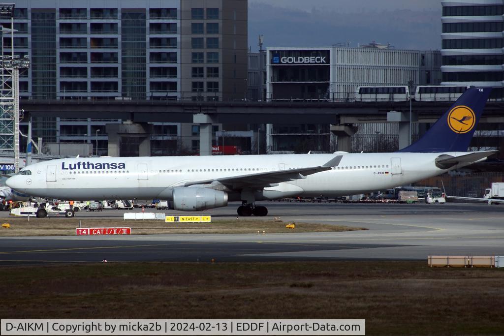 D-AIKM, 2008 Airbus A330-343X C/N 913, Taxiing